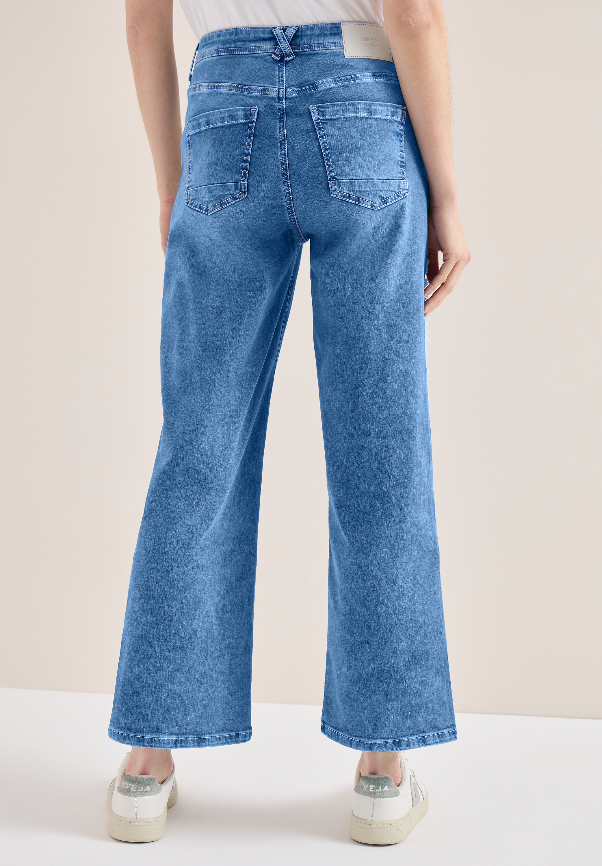 Cecil Slim-fit-Jeans High Waist