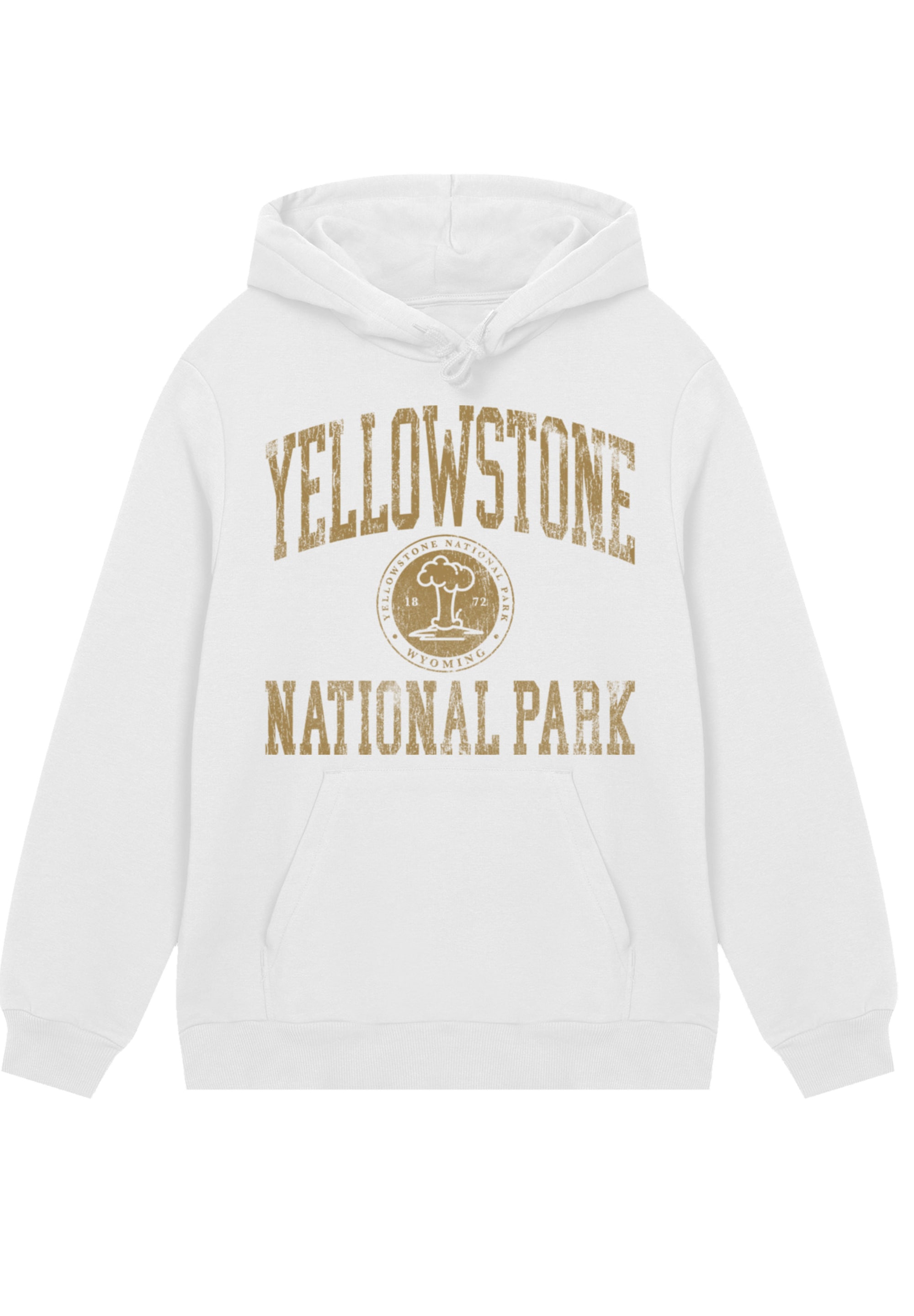 F4NT4STIC Kapuzenpullover »US National Parks Yellowstone Wyoming«, Premium Qualität