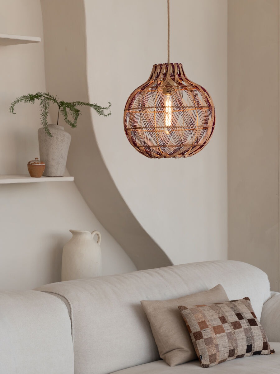 GOOD&MOJO Hängeleuchte »MENDOZA«, 1 flammig, Leuchtmittel E27 | LED wechselbar