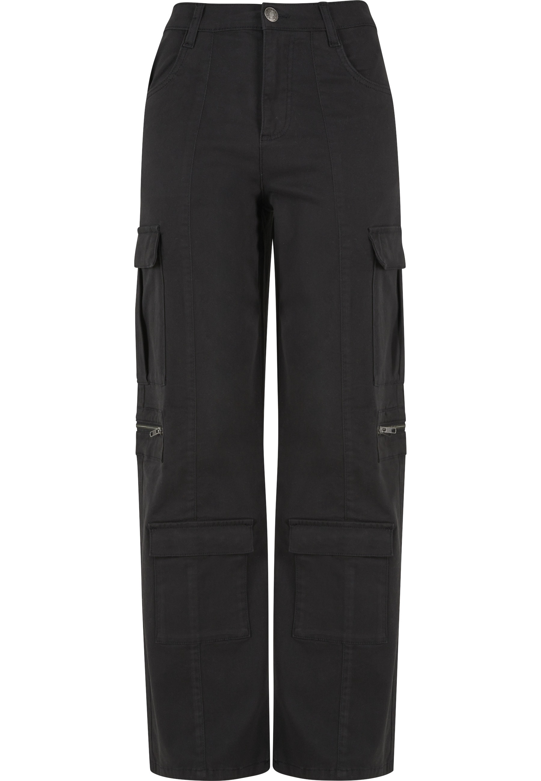 URBAN CLASSICS Stoffhose "Urban Classics Ladies Loose Utility Stretch Twill günstig online kaufen