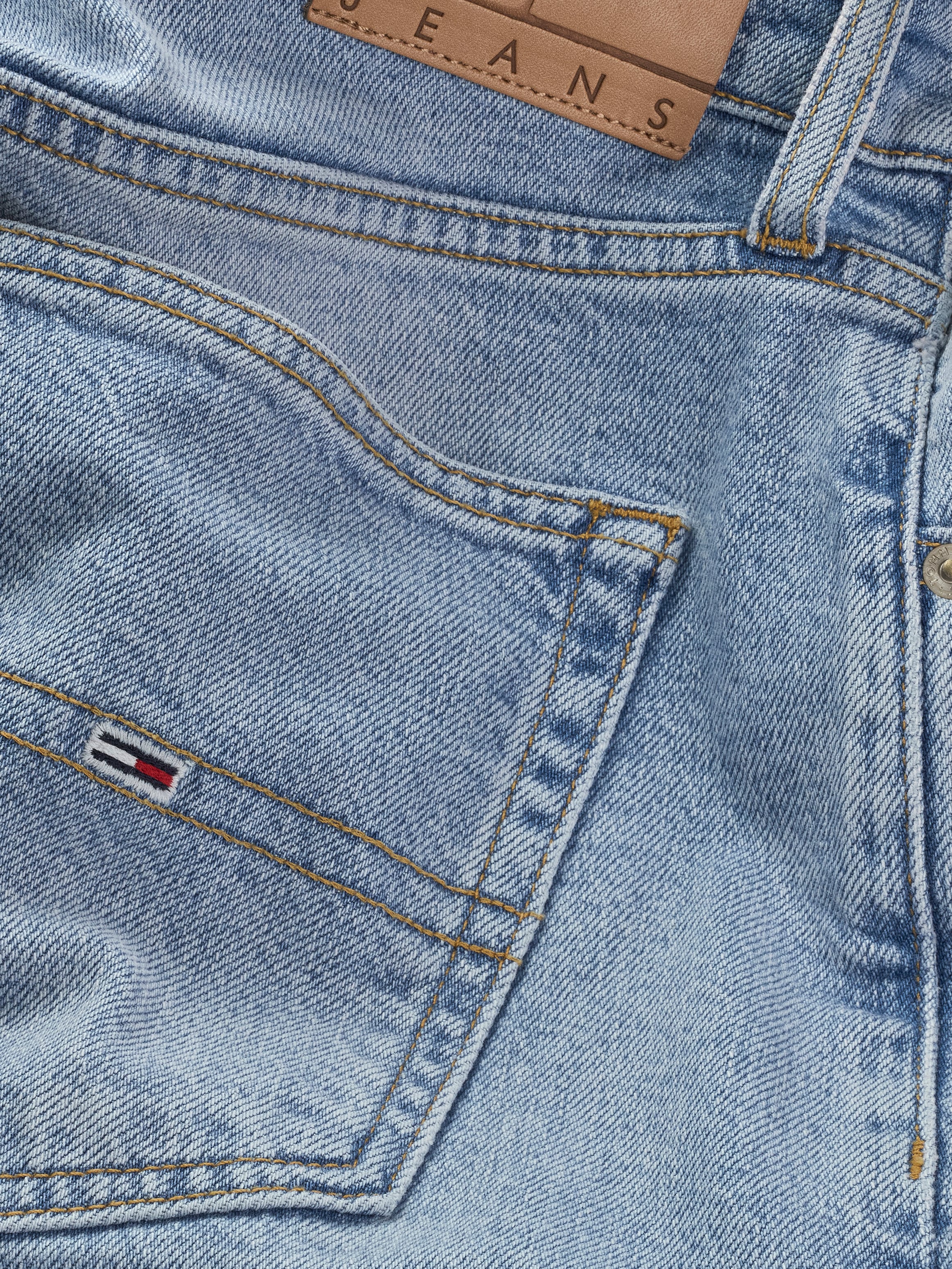 Tommy Jeans Regular-fit-Jeans »Otis Regular Straight«, Mit Gürtelschlaufen
