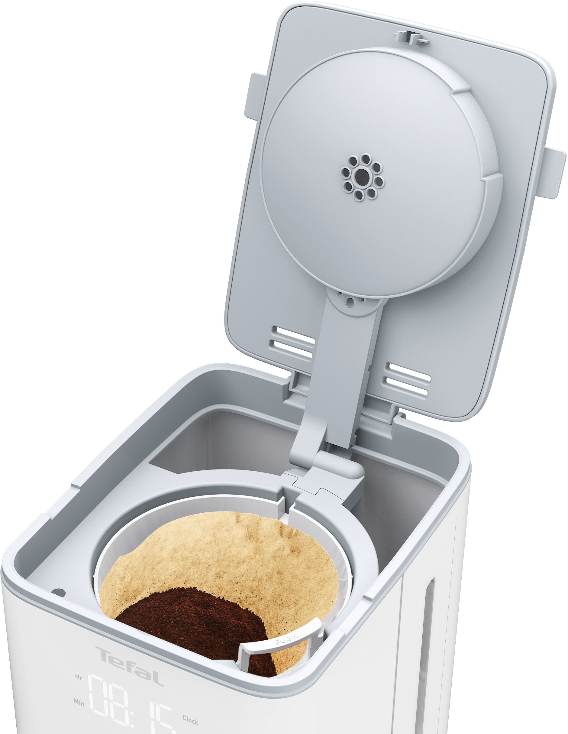 Tefal Filterkaffeemaschine »CM6931 Sense«, 1,25 l Kaffeekanne, Digital-Anzeige, Glaskanne mit Deckel, Kapazität für 10 - 15 Tassen