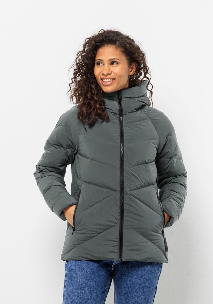 Jack Wolfskin Daunenjacke "MARIENPLATZ JKT W", mit Kapuze