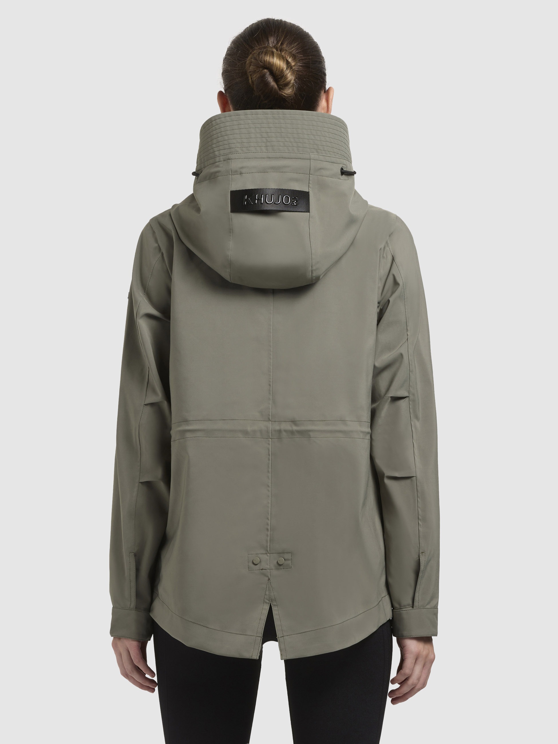 khujo Regenjacke »SANG«, mit Kapuze
