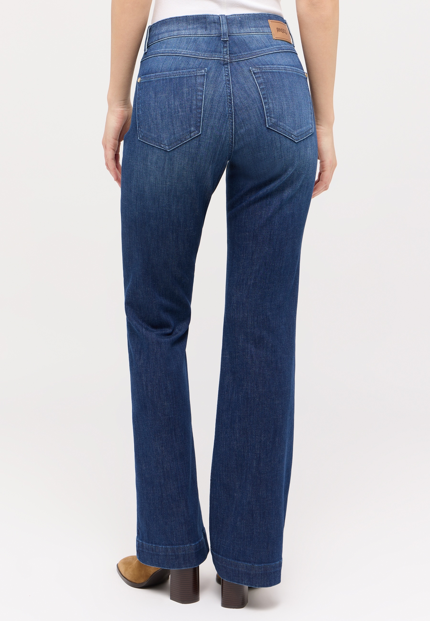 ANGELS Bootcut-Jeans »LENI FLARED SMART«, mit Comfort Stretch