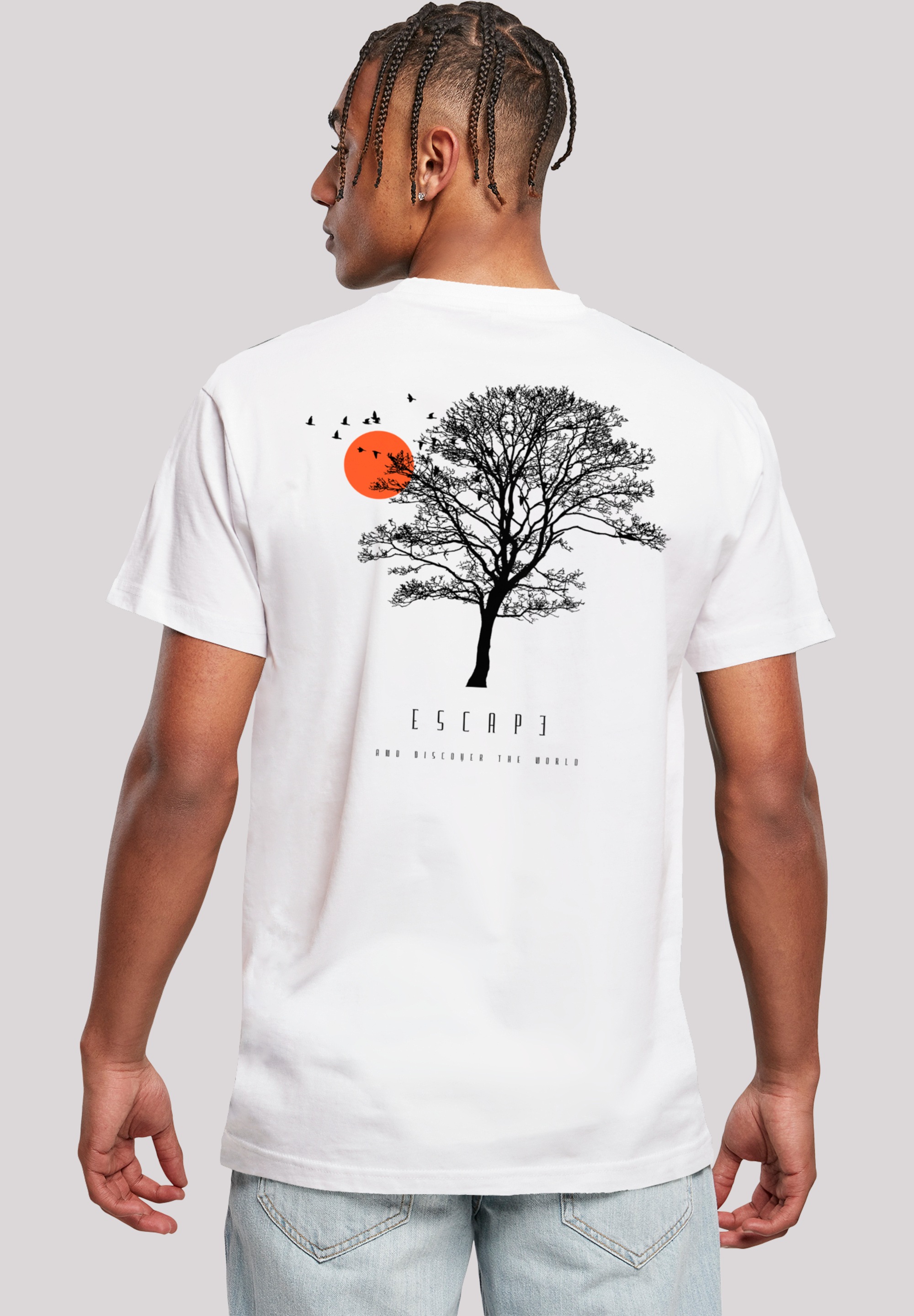 F4NT4STIC T-Shirt "Escape Discover the World Tree Birds", Premium Qualität, günstig online kaufen