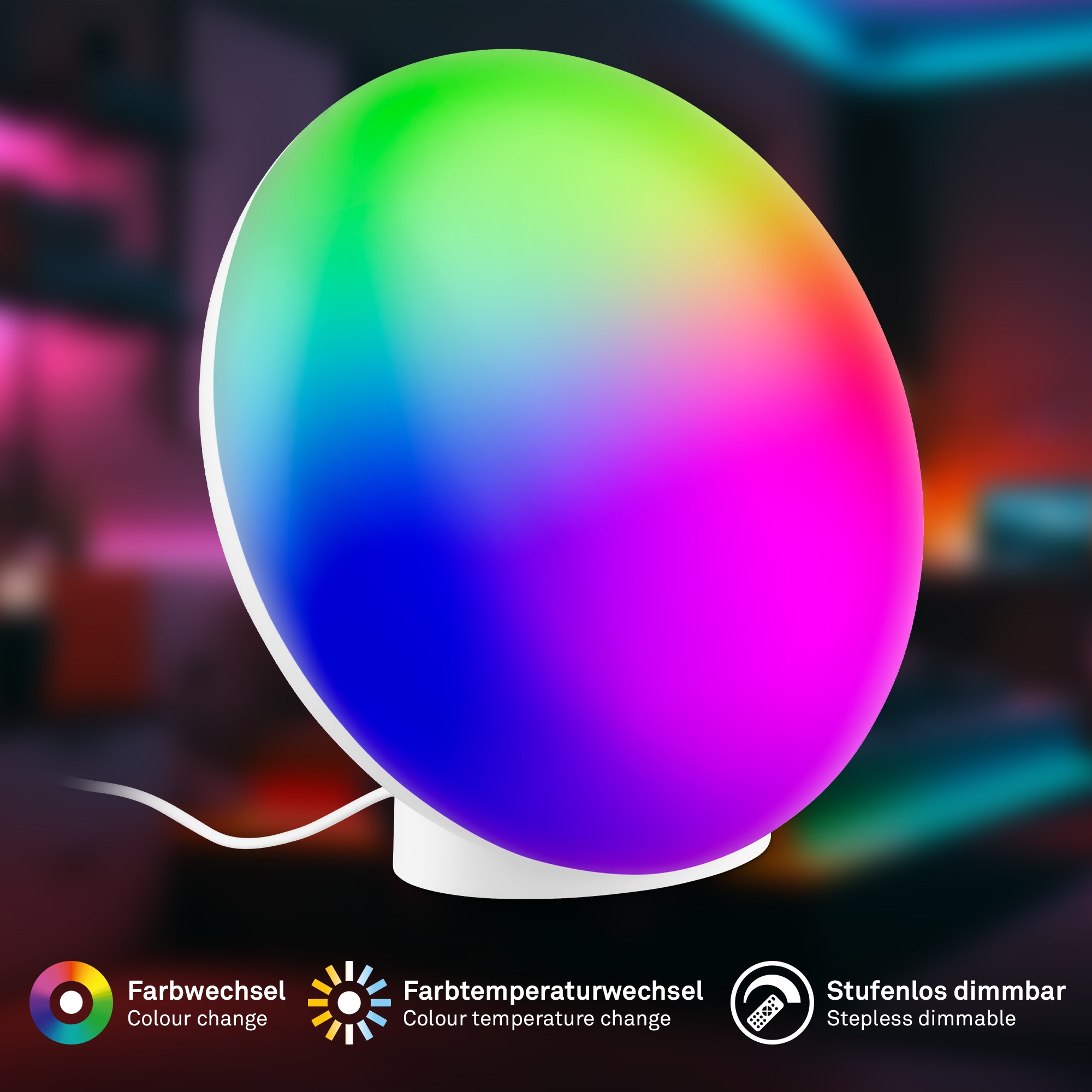 Briloner Leuchten LED Tischleuchte »TARA 7665016«