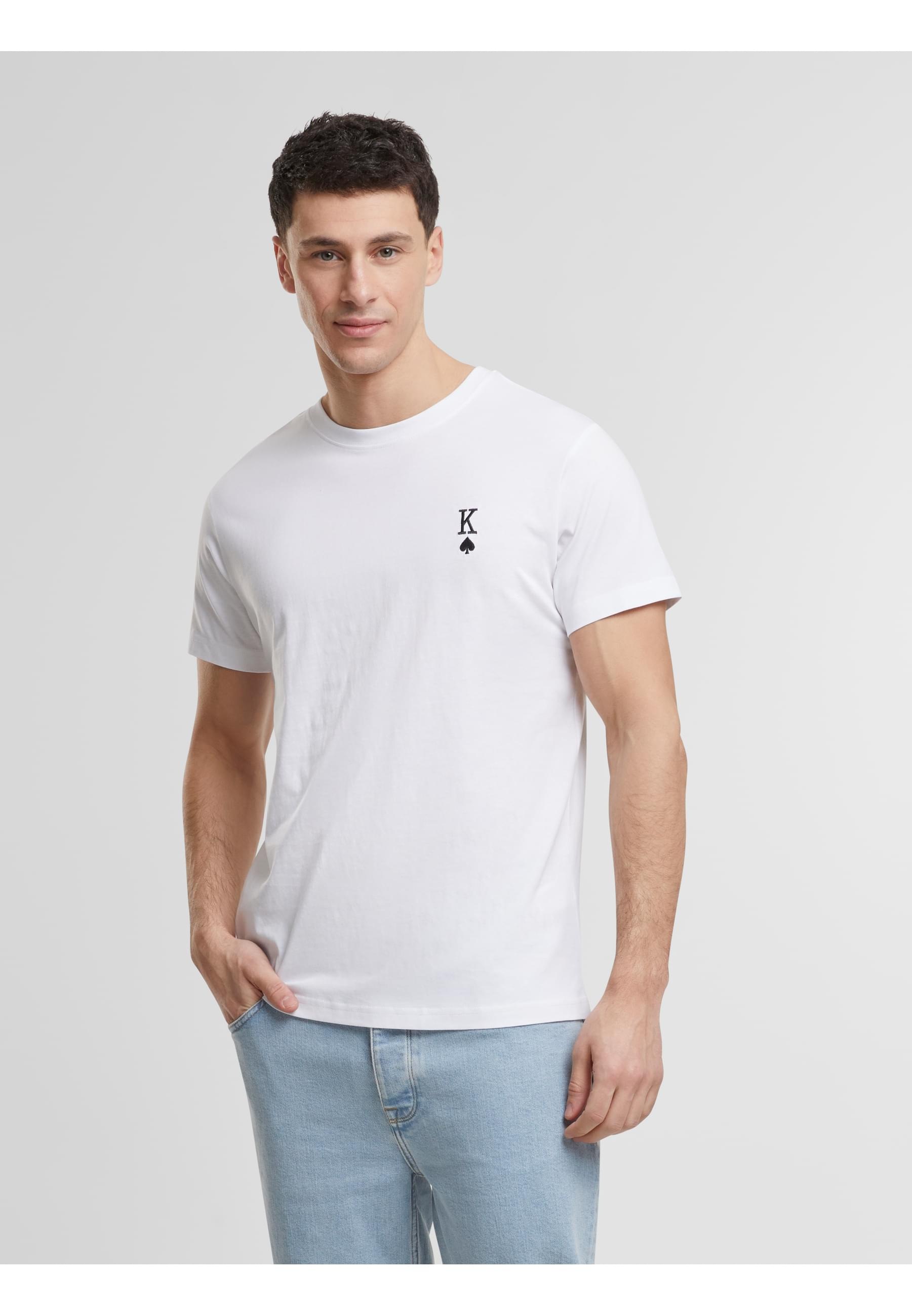 Thumbnail - MisterTee T-Shirt "MisterTee King Card EMB Tee" 1 Stk.