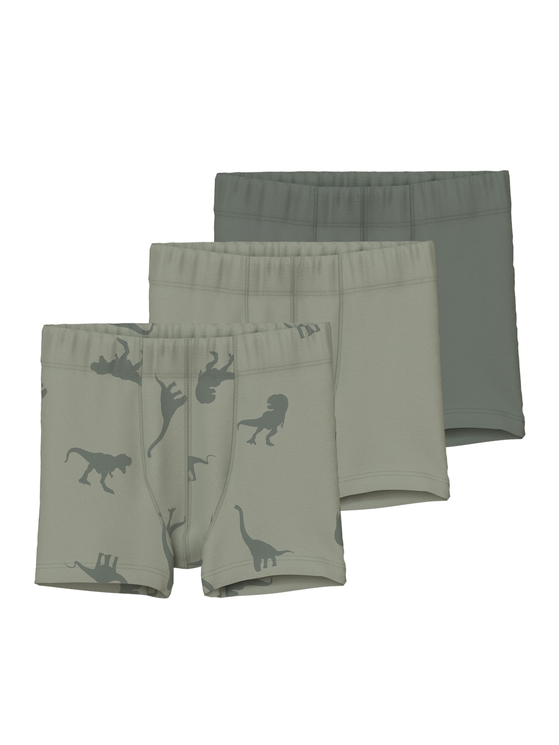 Trunk »NMMTIGHTS 3P AGAVE GREEN DINO NOOS«, (Packung, 3 St.)