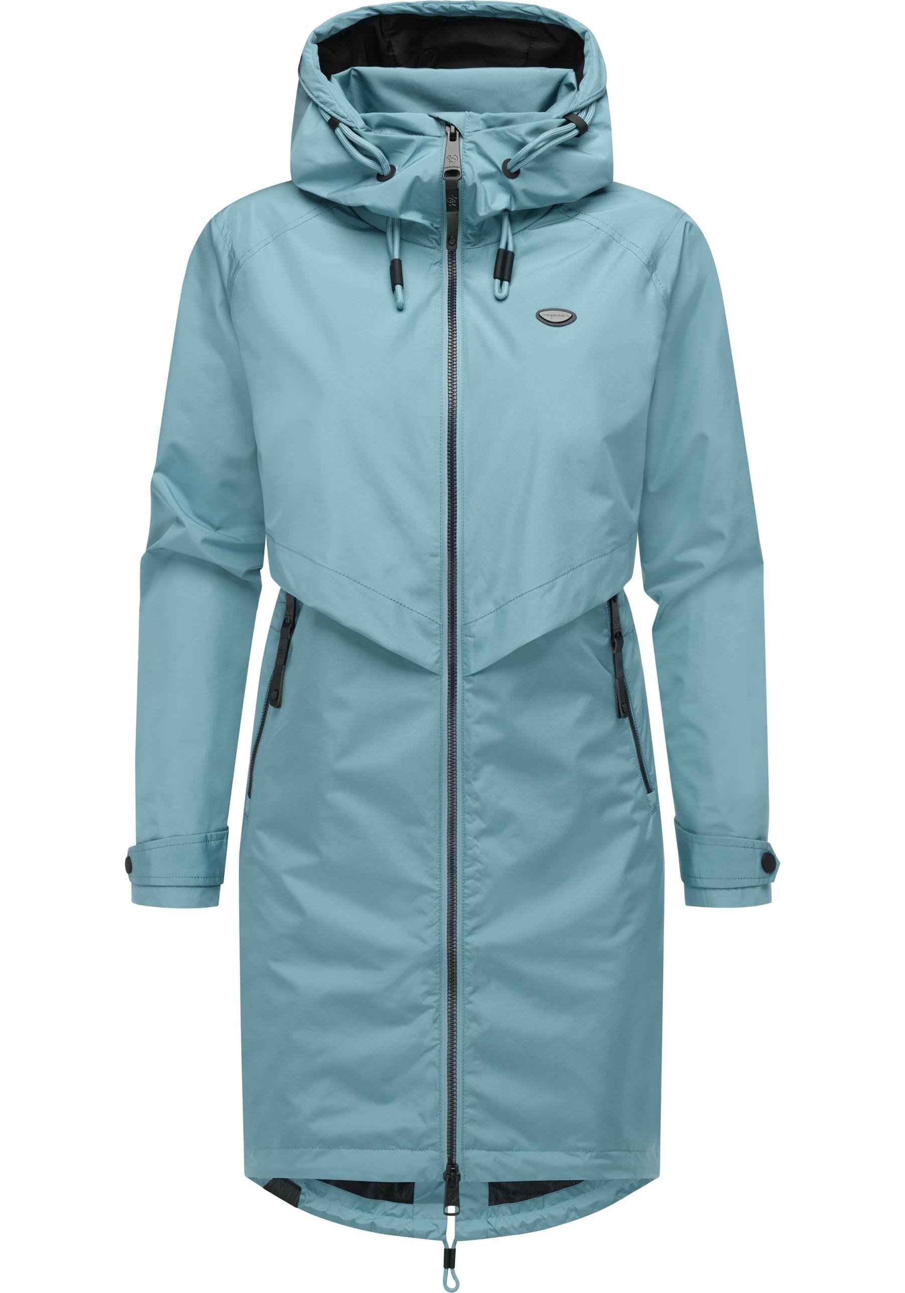 Ragwear Jerseymantel "Frodik" Wasserdichter oversized Damen Parka für die Ü günstig online kaufen
