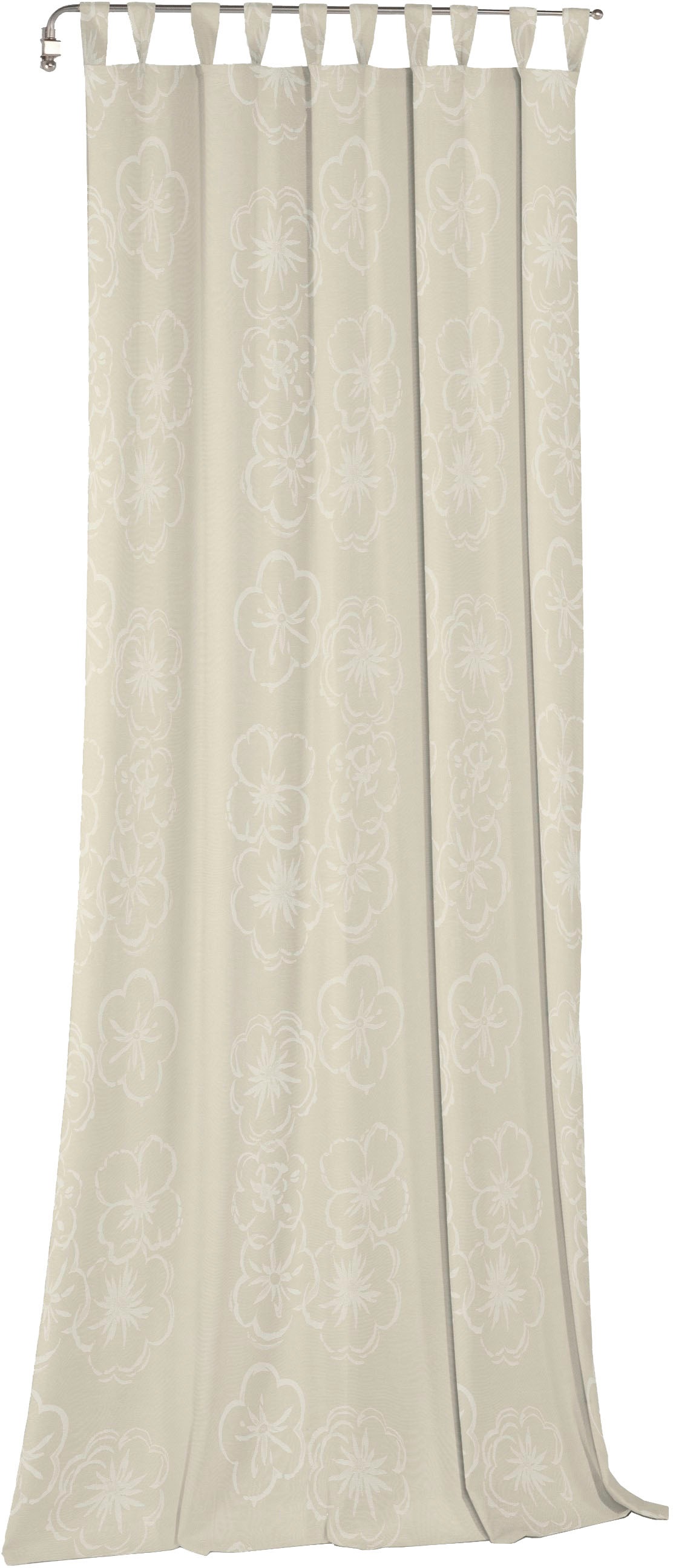 Wirth Vorhang "Dangard" Schlaufen 1 Stk. tlg. günstig online kaufen