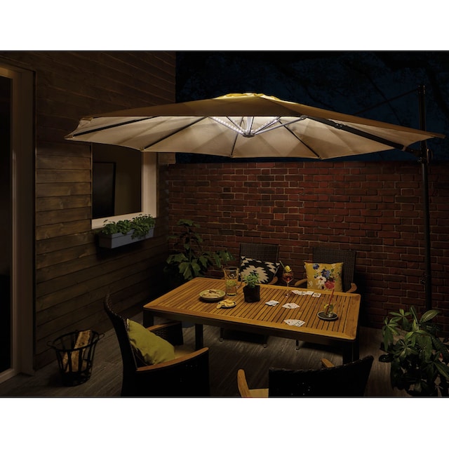 Paulmann LED-Lichterkette »Outdoor Mobile Parasol light 3000K 4x0,4m«, 4  St.-flammig, Schirmbeleuchtung kaufen | BAUR