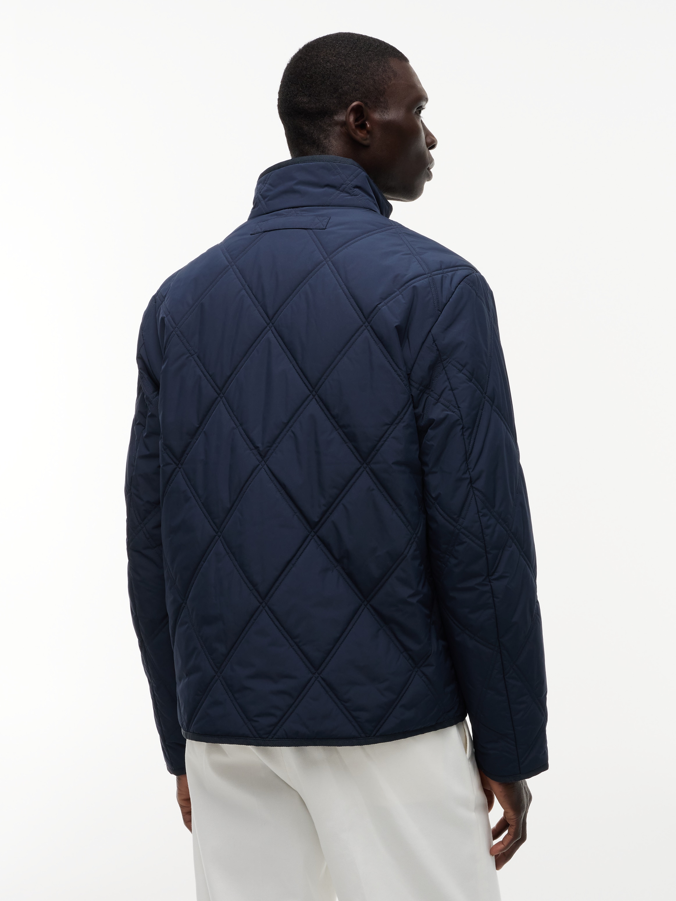 Tommy Hilfiger Steppjacke »DIAMOND QUILT« mit Rautensteppung und Reißverschluss