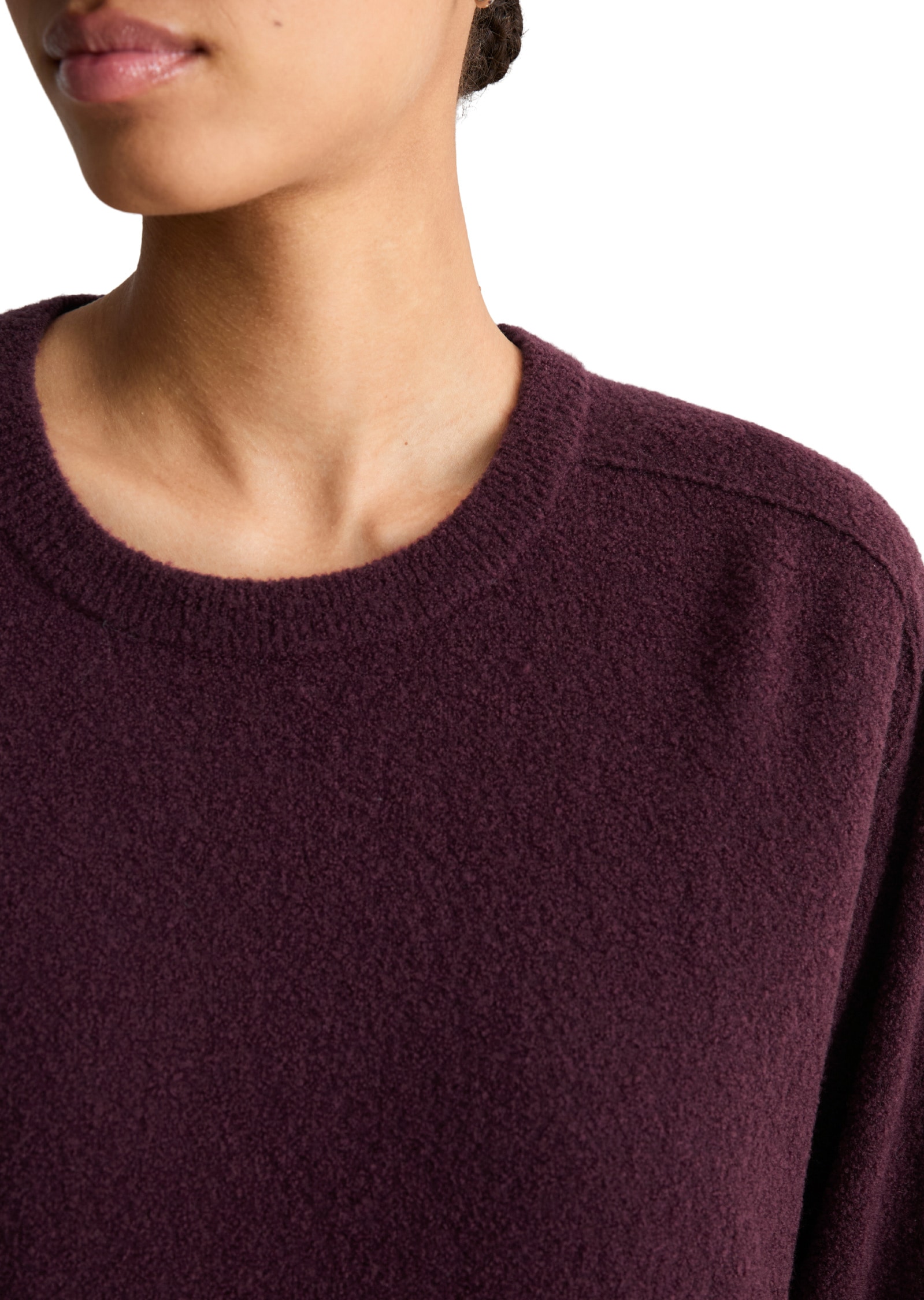 Marc O'Polo DENIM Strickpullover »aus Bouclé-Garn«