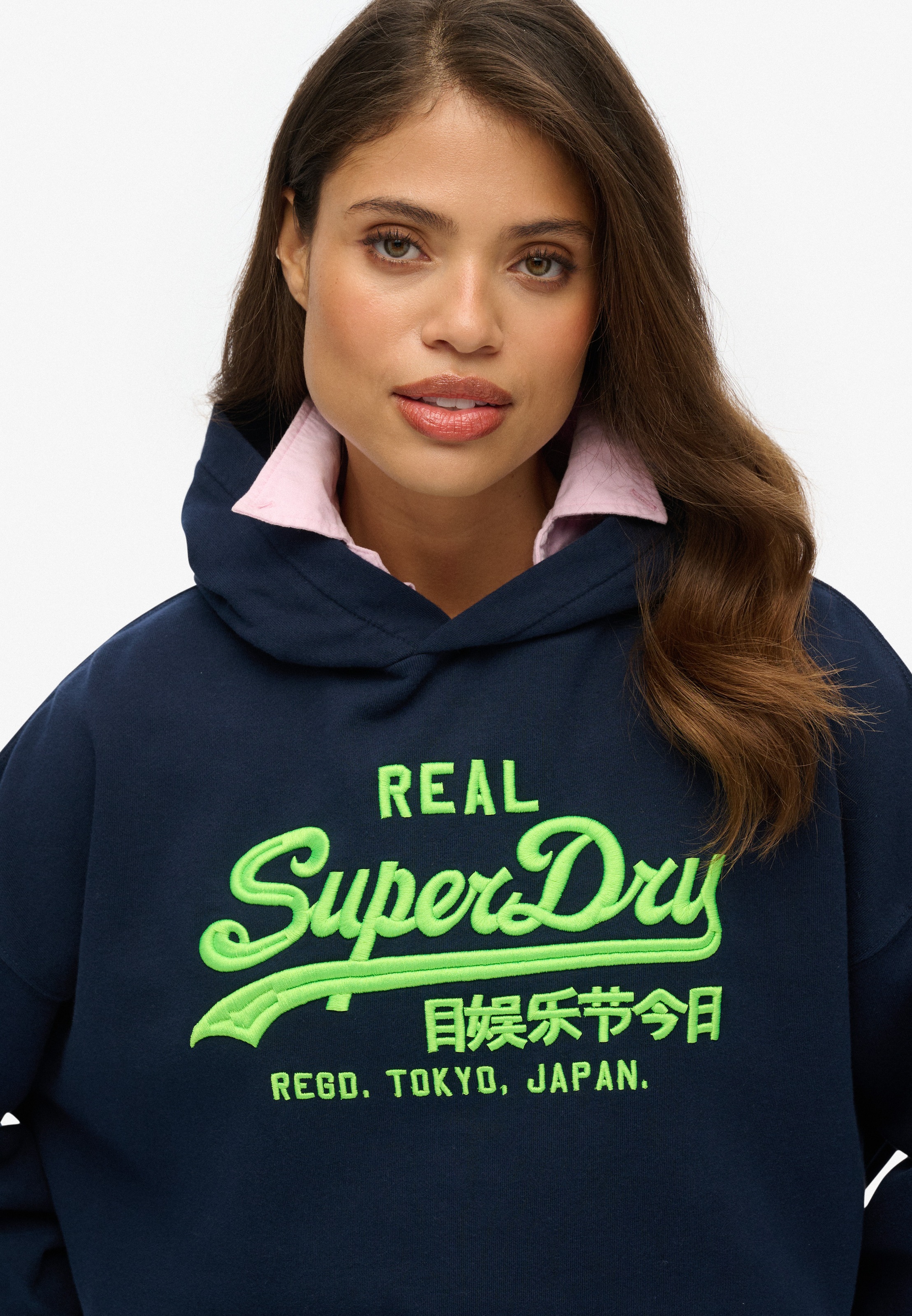 Superdry Kapuzensweatshirt »VL NEON RELAXED HOOD«