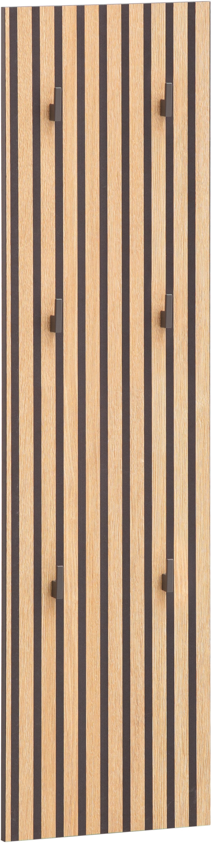 Home affaire Garderobenpaneel "Katta, Breite 24 cm" Akustikplattenoptik, Kl günstig online kaufen