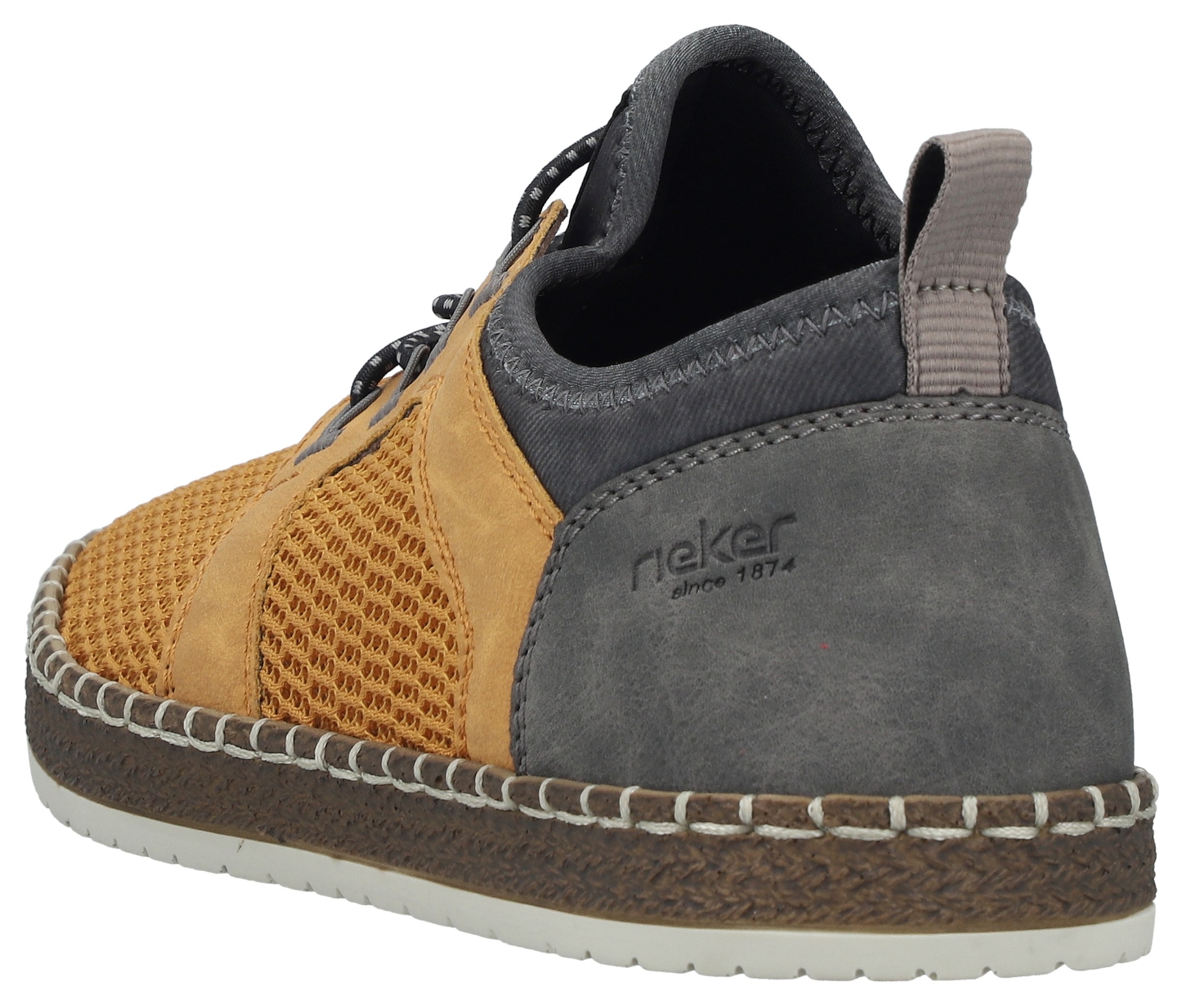 Rieker Slip-On Sneaker Schlupfschuh, Slipper, Freizeitschuh, elastischer Ei günstig online kaufen