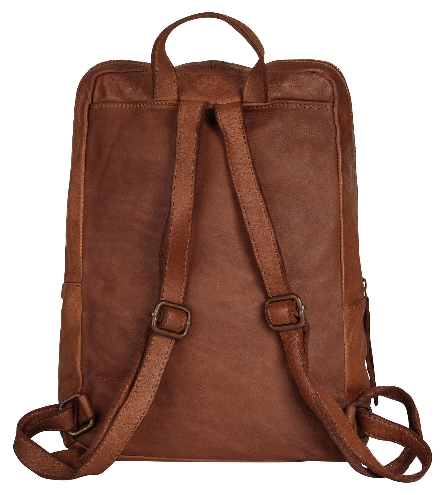 Samantha Look Cityrucksack, echt Leder, Made in Italy