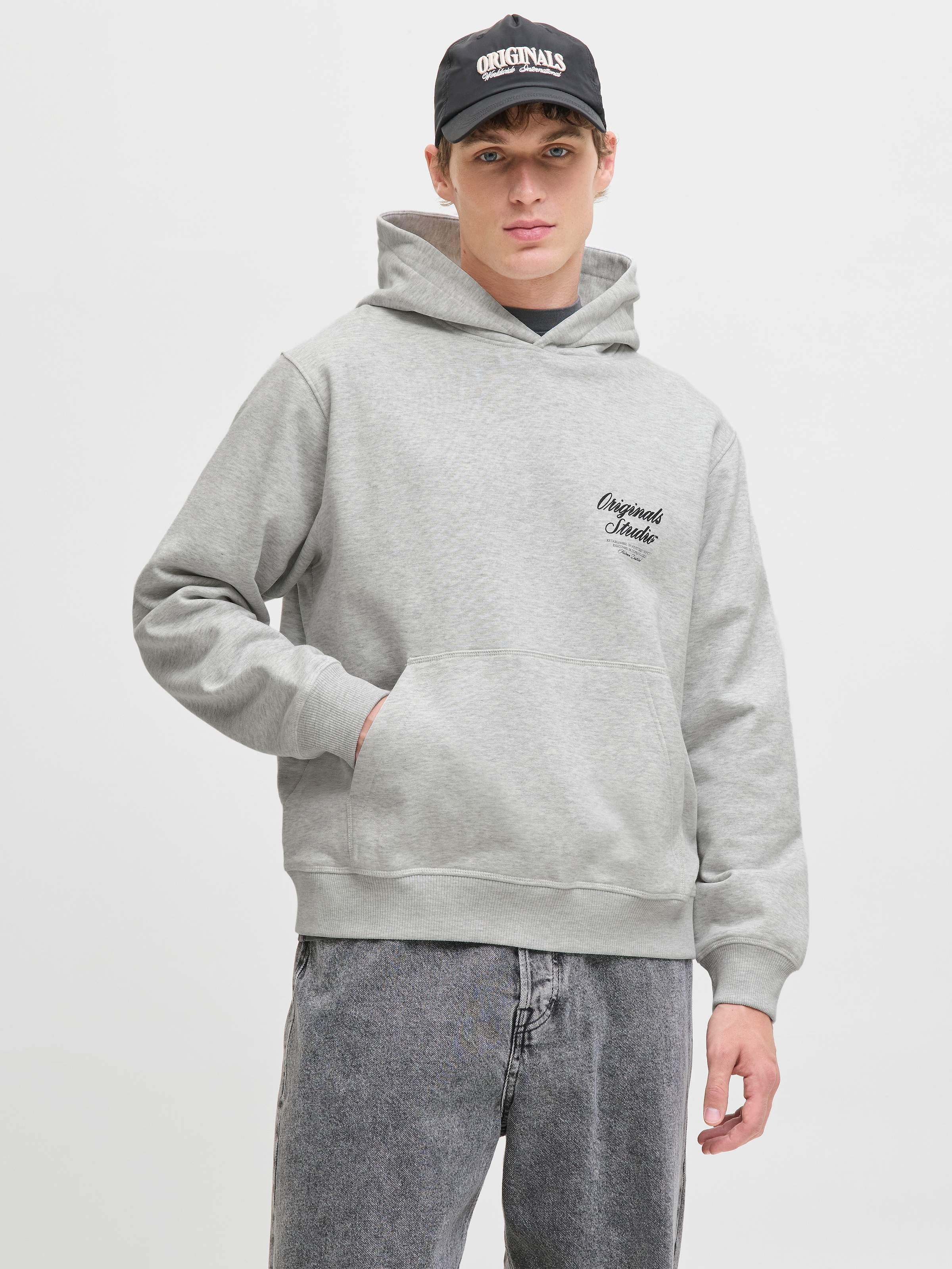 Jack & Jones Kapuzensweatshirt "JORNORREBRO TYPO BACK SWEAT HOOD SN" günstig online kaufen