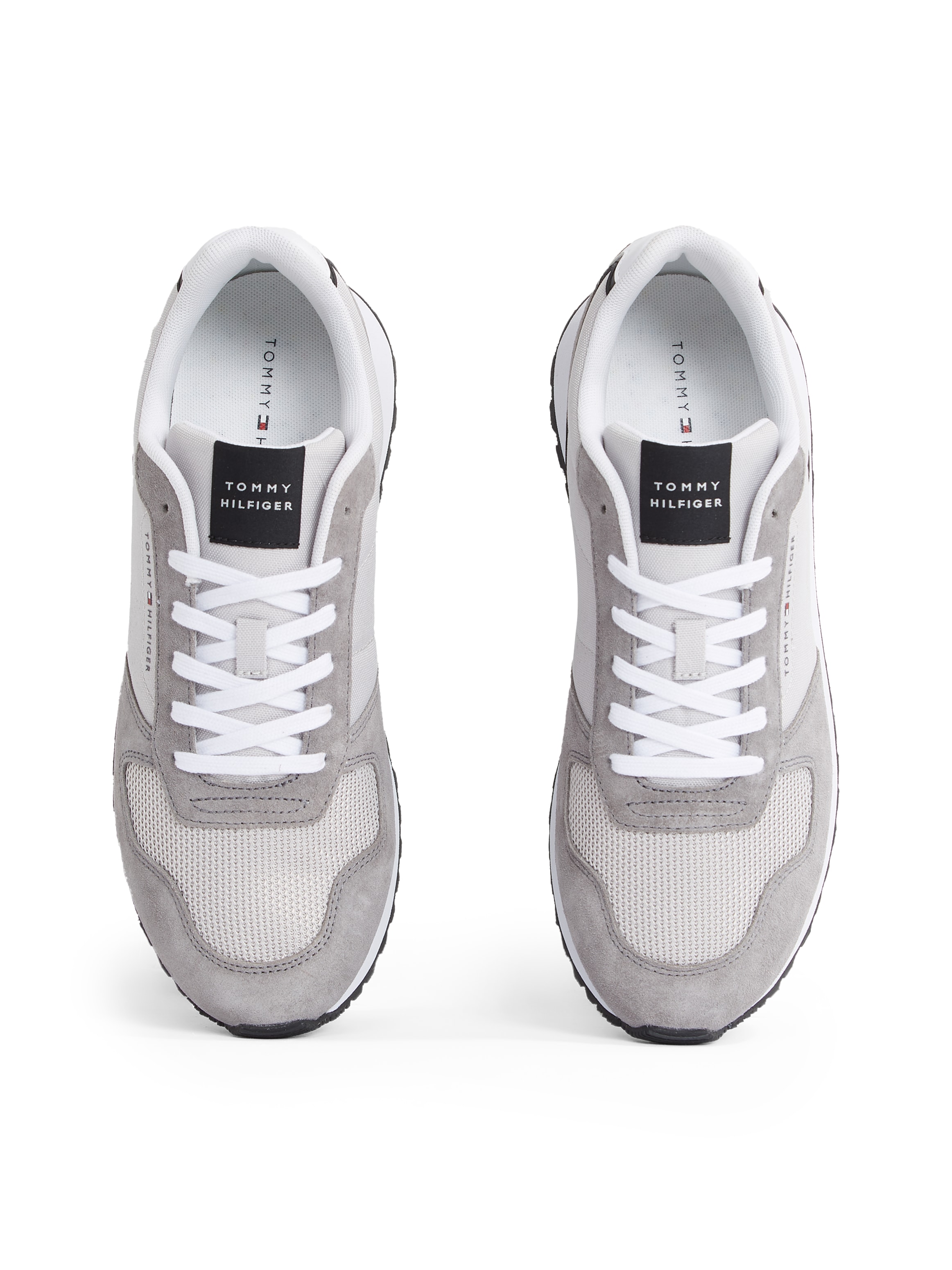 Tommy Hilfiger Sneaker »NEW RUNNER EVA MIX«, Freizeitschuh, Halbschuh, Schnürschuh mit Kontrastbesätzen
