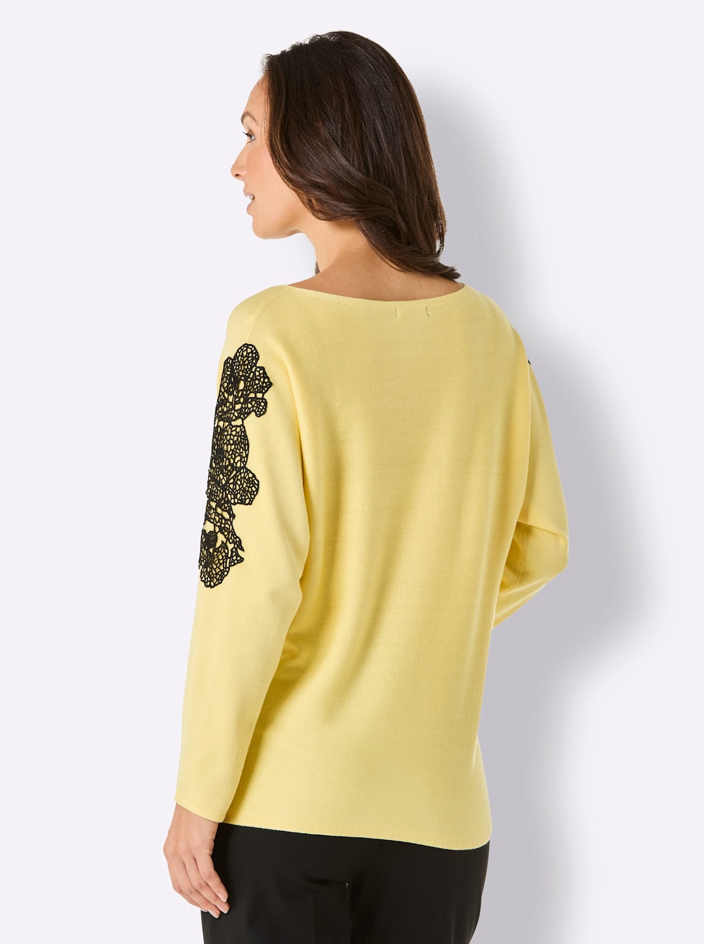 CREATION L PREMIUM Fledermauspullover »Seiden-Kaschmir-Pullover«
