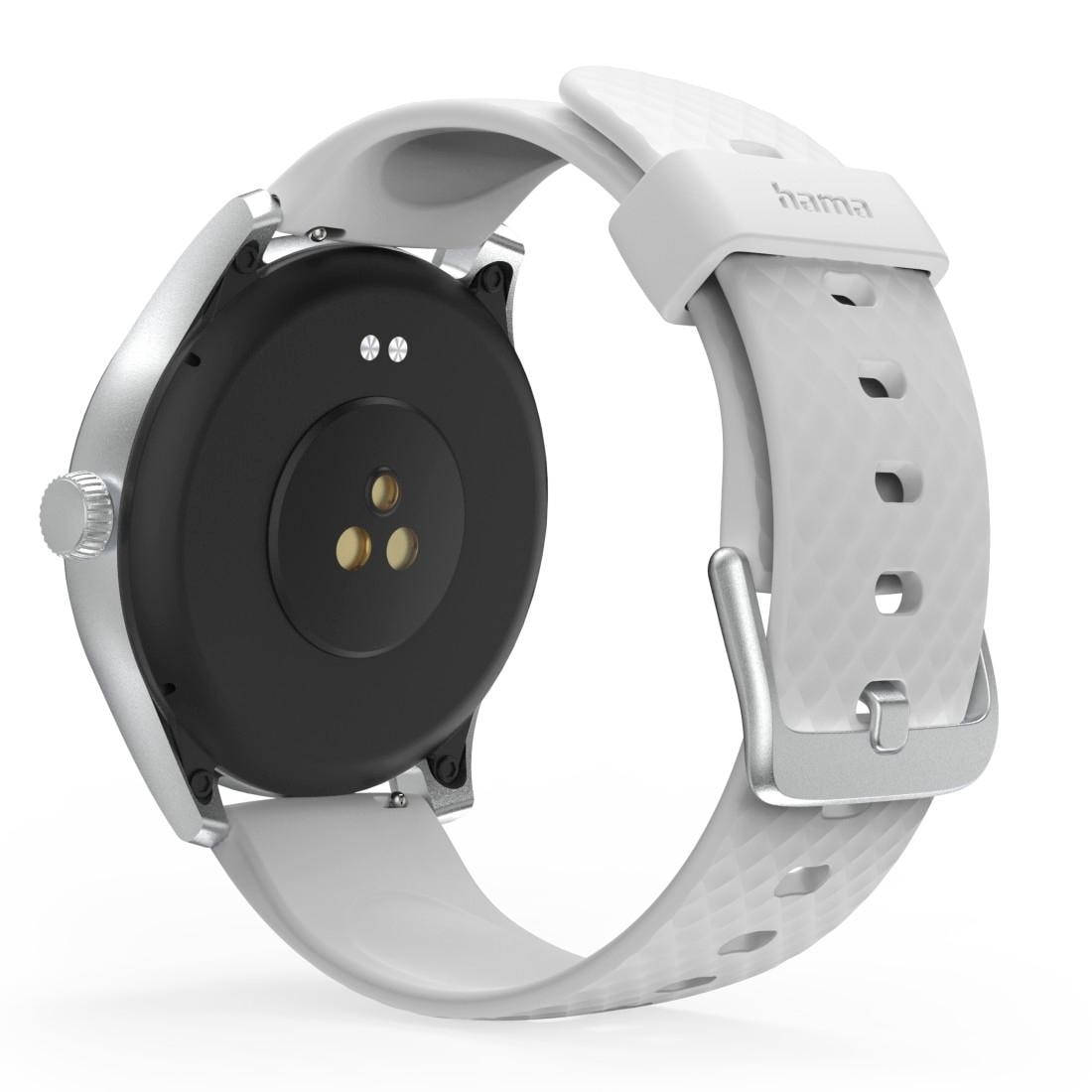 Hama Smartwatch »Smartwatch 1,38“ (Anruffunktion, WhatsApp etc., Schlafmonitor, IP68)«, (/ 1,38 Zoll),)