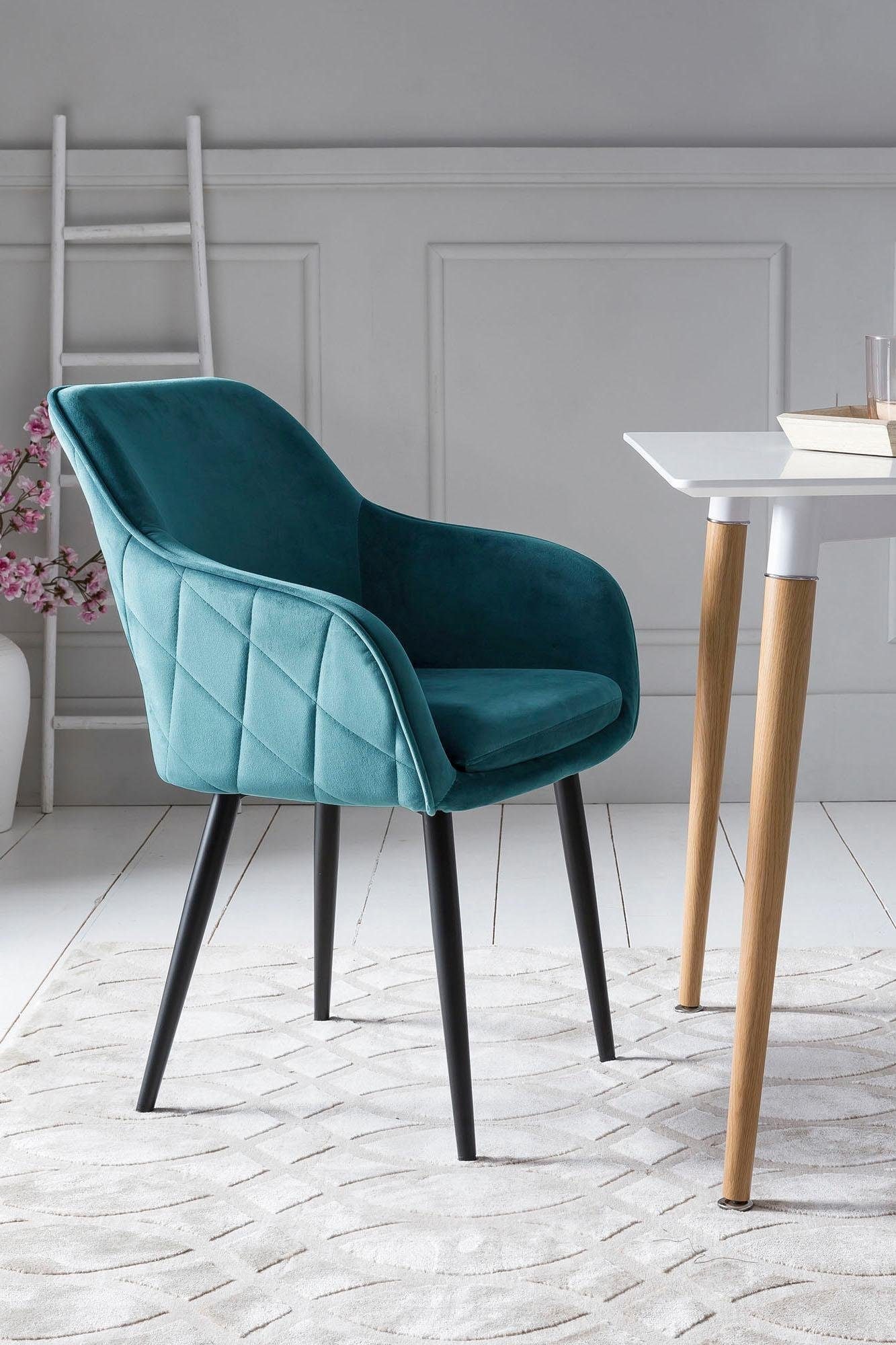 SalesFever Armlehnstuhl "Komfortabler Esszimmerstuhl mit Stil" () mit Diama günstig online kaufen