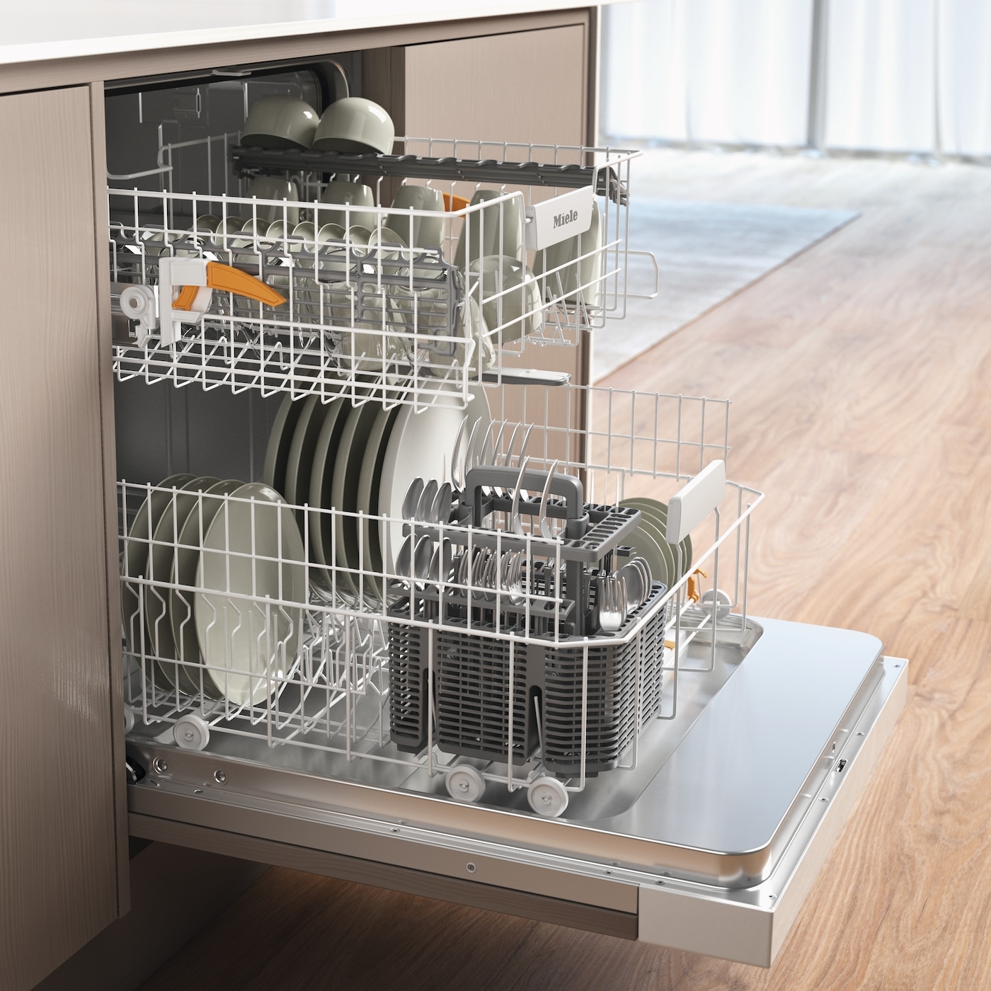 Miele teilintegrierbarer Geschirrspüler »G 5611 i Active«, 13 Maßgedecke