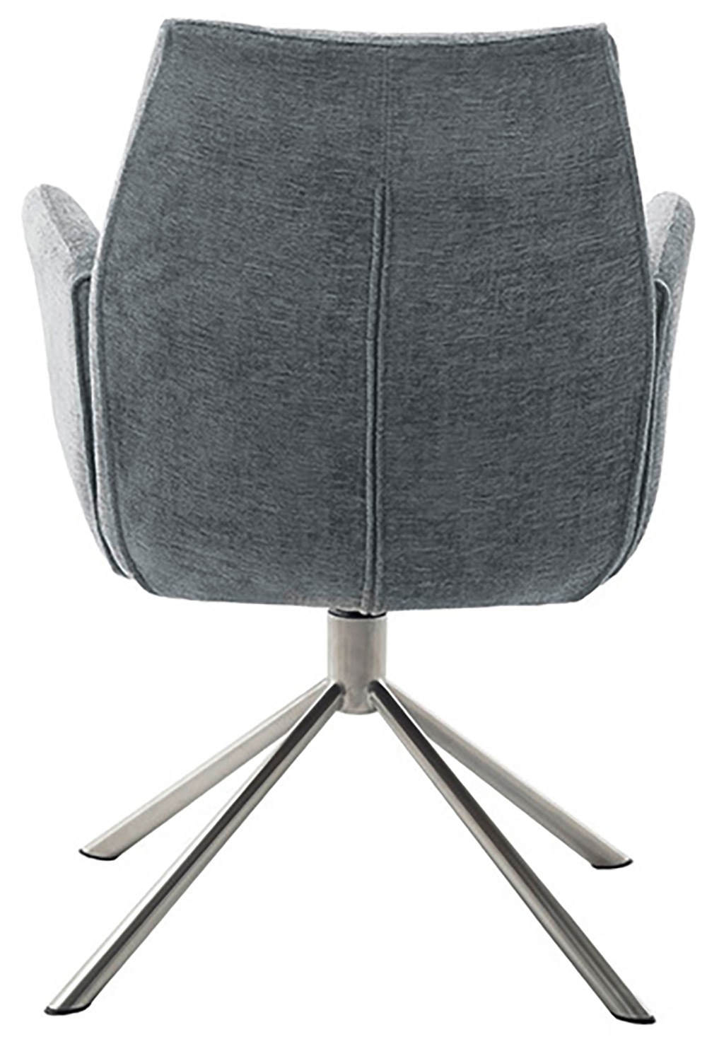 MCA furniture Esszimmerstuhl »DIVERIA«, Chenilleoptik, (2er-Set) 4-Fuss-Stuhl,drehbar 360°,belastbar 120 kg,Sitzhöhe ca. 50cm
