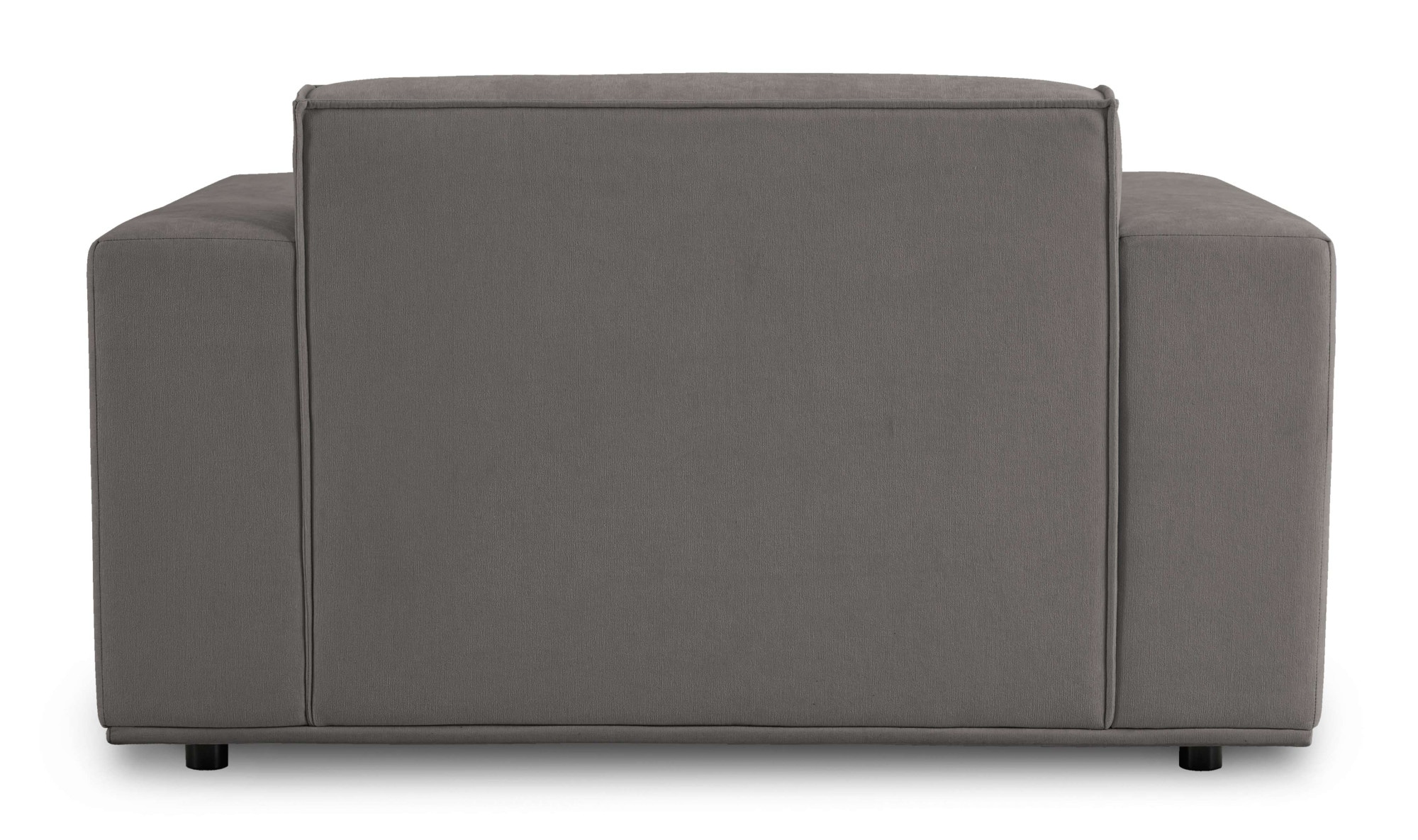 Home affaire Loveseat »Avelin, 1.5 Sitzer, 140 cm,  Chenille, Struktur-Boucle« mit Wellenunterfederung, Kedernaht, bodentief, Skandi-Design