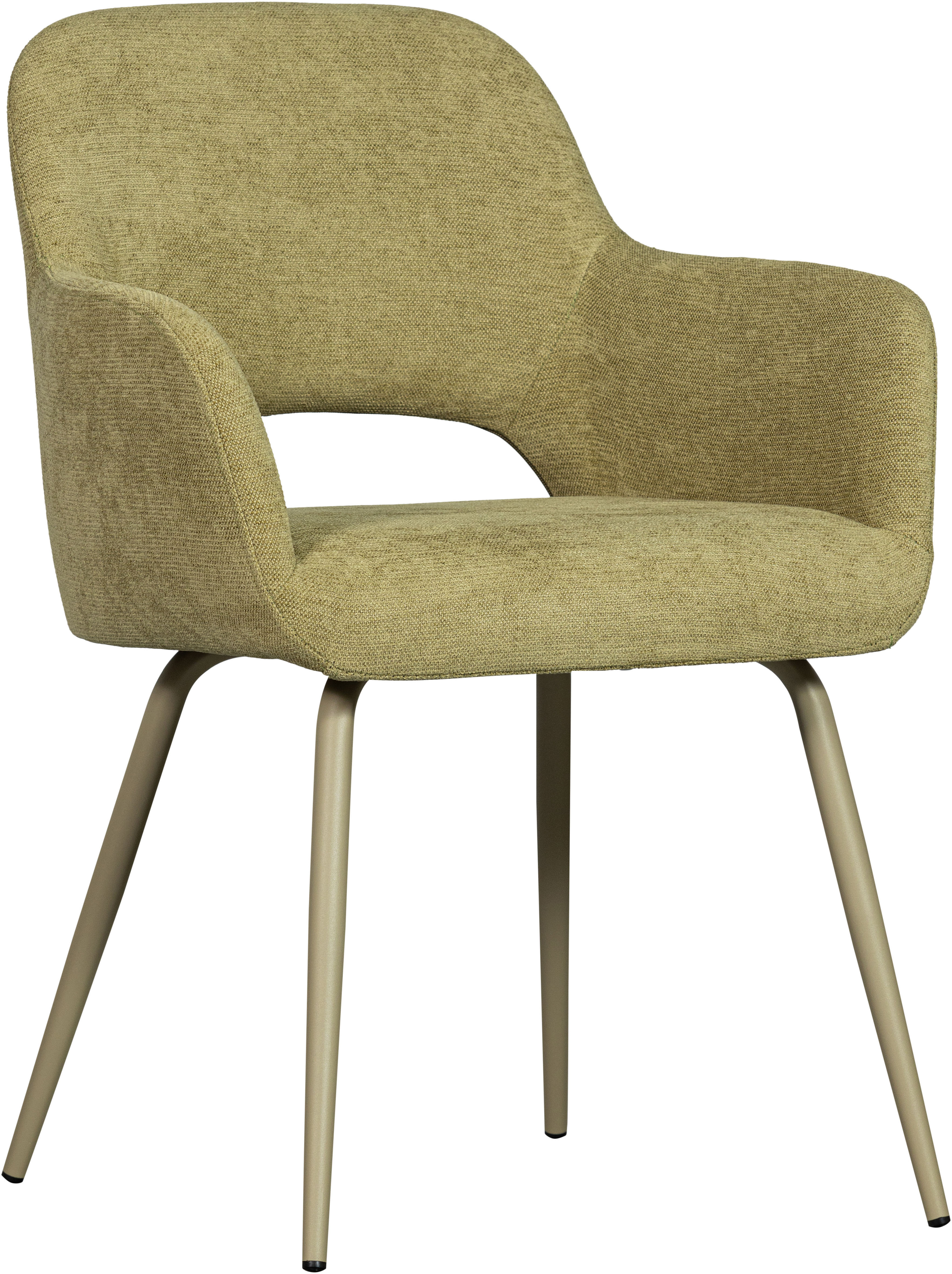 WOOOD Esszimmerstuhl "Jenny mit Hope-Gewebtem Bezug und Metallgestell, B 58 x T 58 x H 80 cm" (Set) 2 Stk.(Set, 2 St) Tragkraft 100 kg, Sehr hohe Verschleißfestigkeit