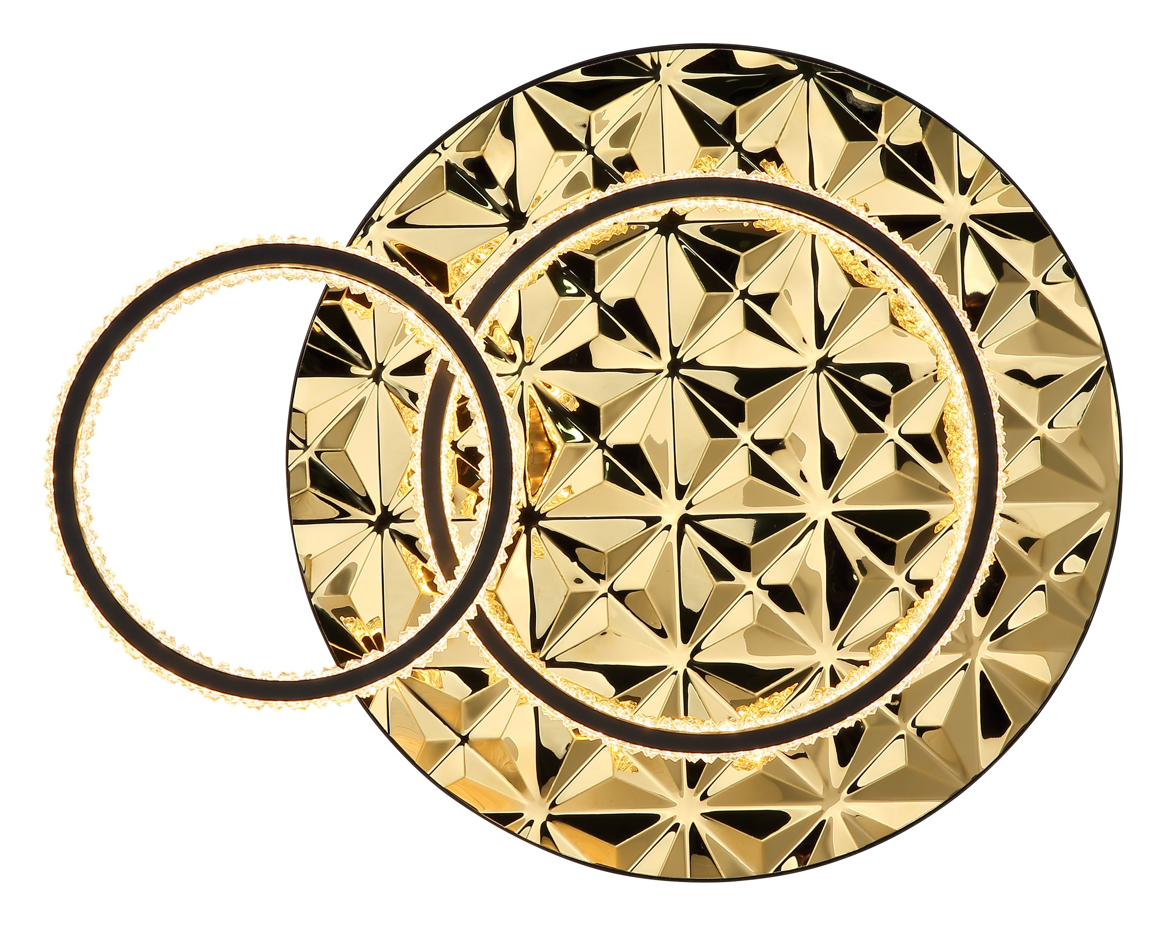 GLOBO LIGHTING Deckenleuchte »DELLA II« LED-Modul 1 Stk. Warmweiß LED Deckenleuchte für Wohn- & Esszimmer modern