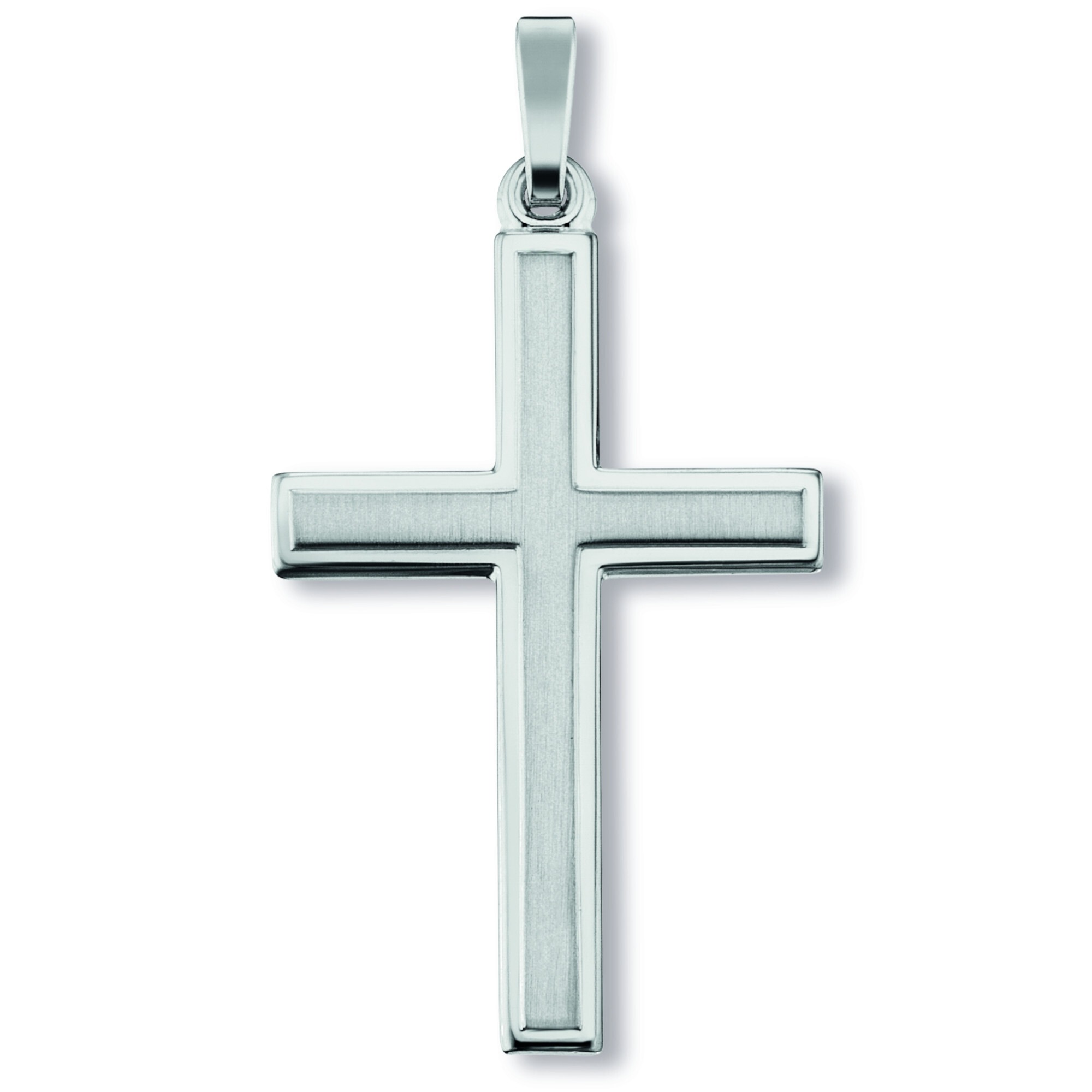 Kettenanhänger ONE ELEMENT "Kreuz Anhänger aus 925 Silber Kreuz Anhänger aus 925 Silber", silber, Schmuckanhänger, Damen, Damen, Silber 925 (Sterlingsilber), Kettenanhänger, Persönlicher Akzent – schlicht, modern, aussagekräftig