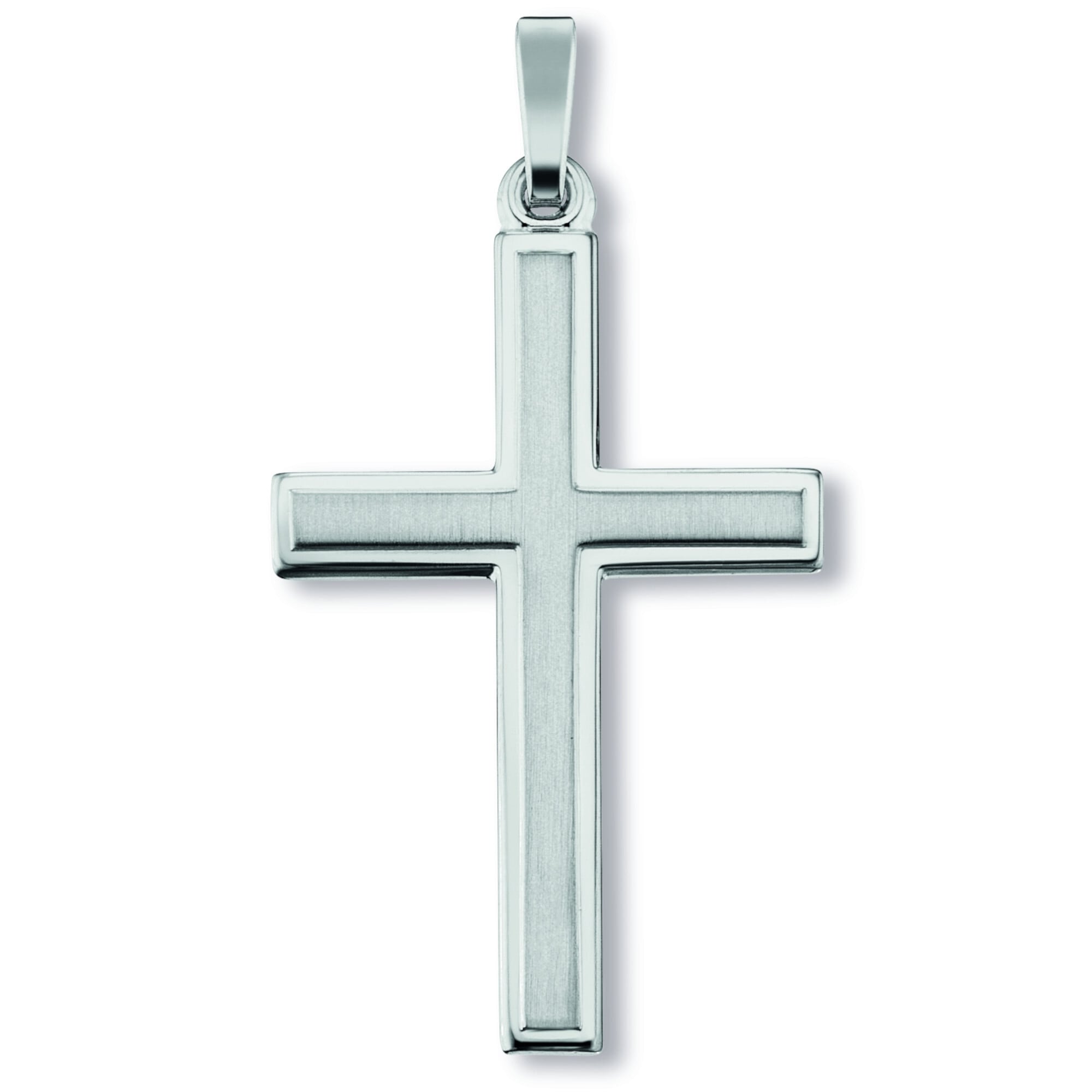 Kettenanhänger ONE ELEMENT "Kreuz Anhänger aus 925 Silber", silber, Schmuckanhänger, Damen, Silber 925 (Sterlingsilber), Kettenanhänger, Persönlicher Akzent – schlicht, modern, aussagekräftig