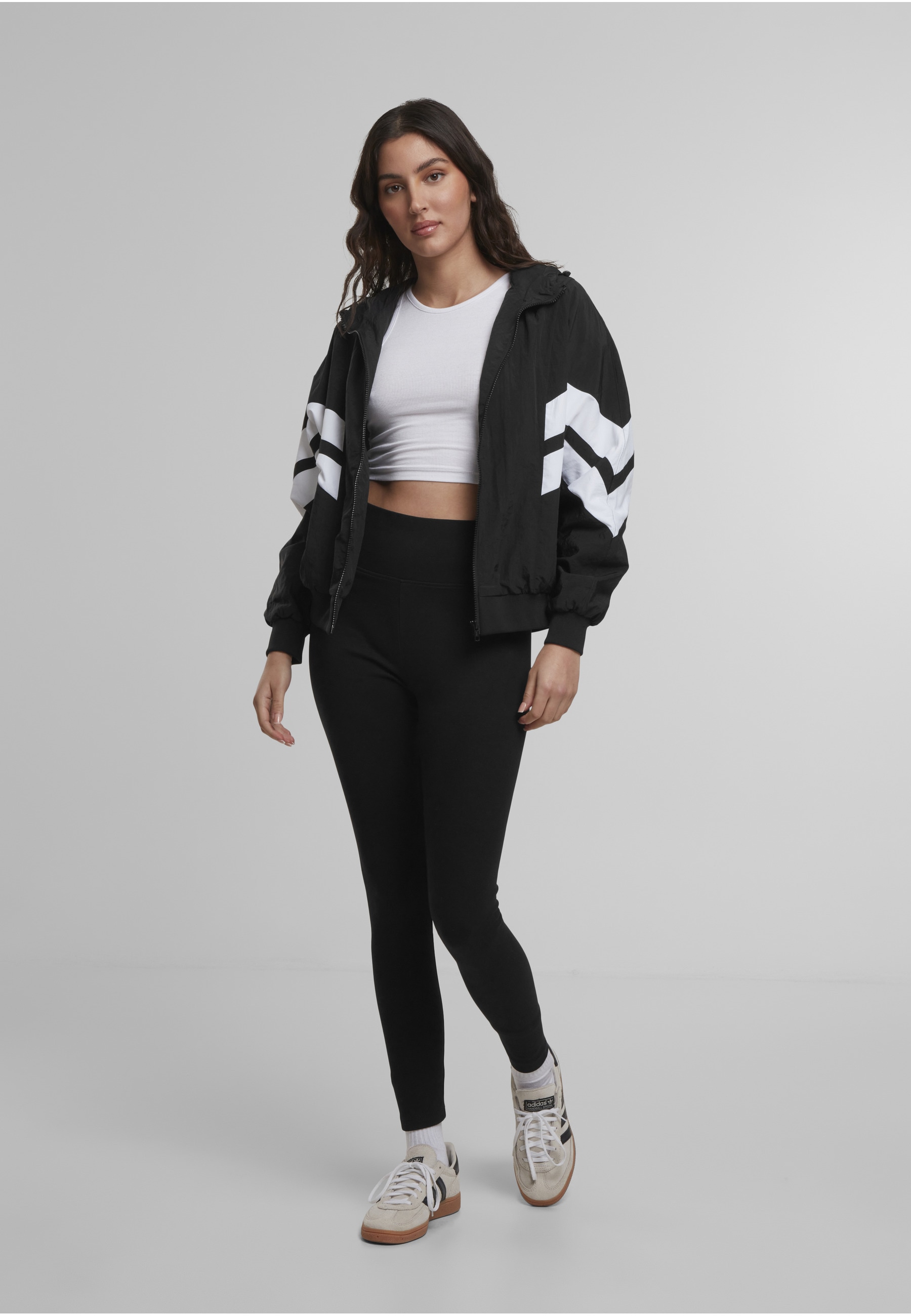 URBAN CLASSICS Leggings »Urban Classics Damen Ladies High Waist Jersey Leggings 2-Pack«
