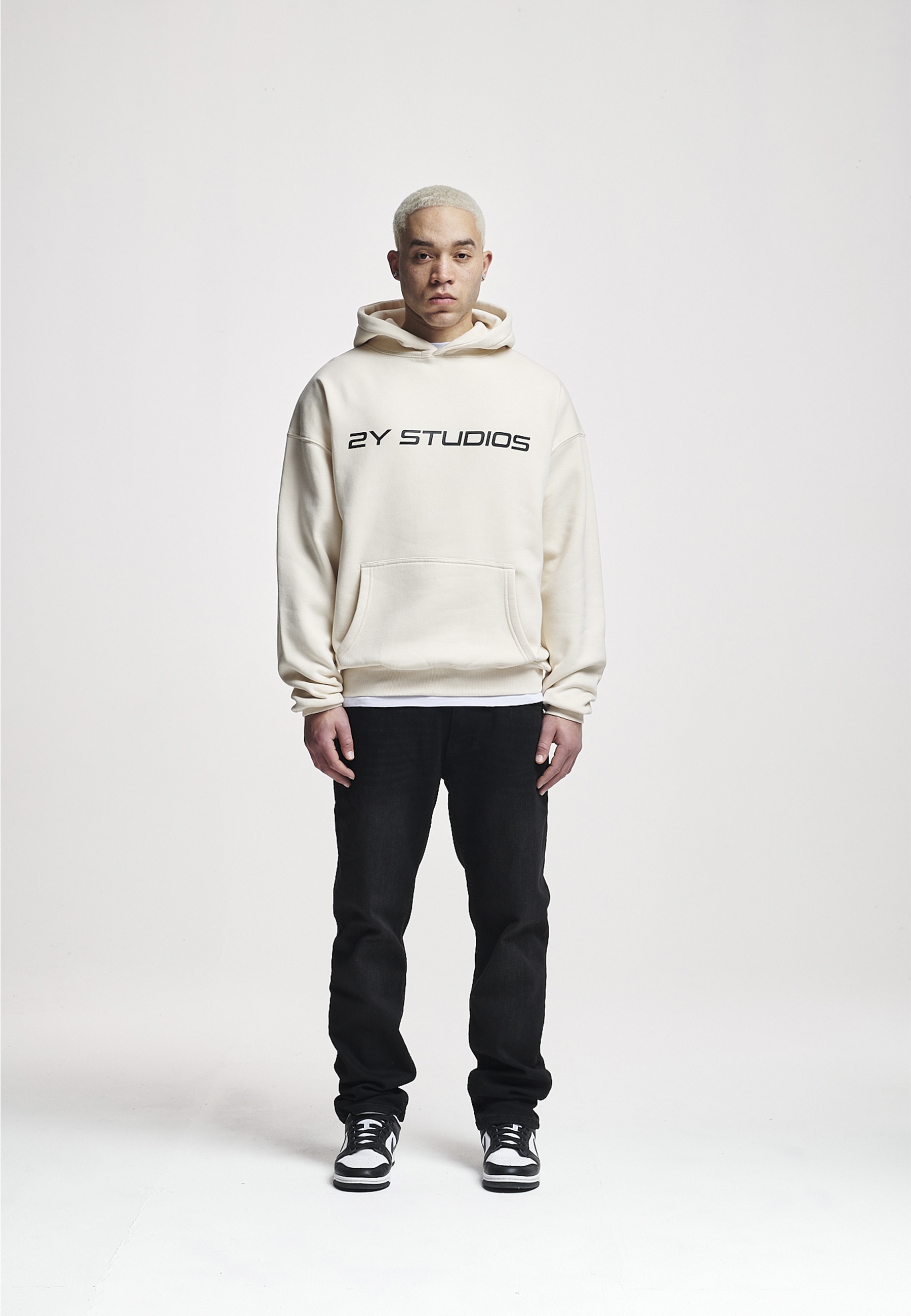 2Y Studios Kapuzenpullover »2Y Studios Herren Logo Oversize Hoodie« 1 Stk.