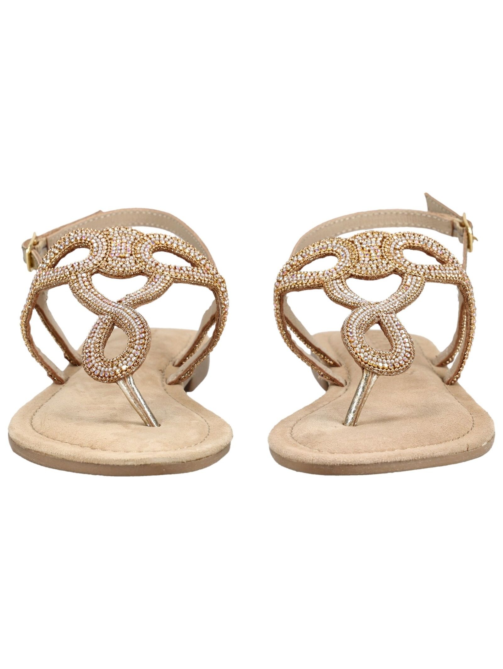 Lazamani Zehentrenner »Lazamani Sandalen Leder/Textil«