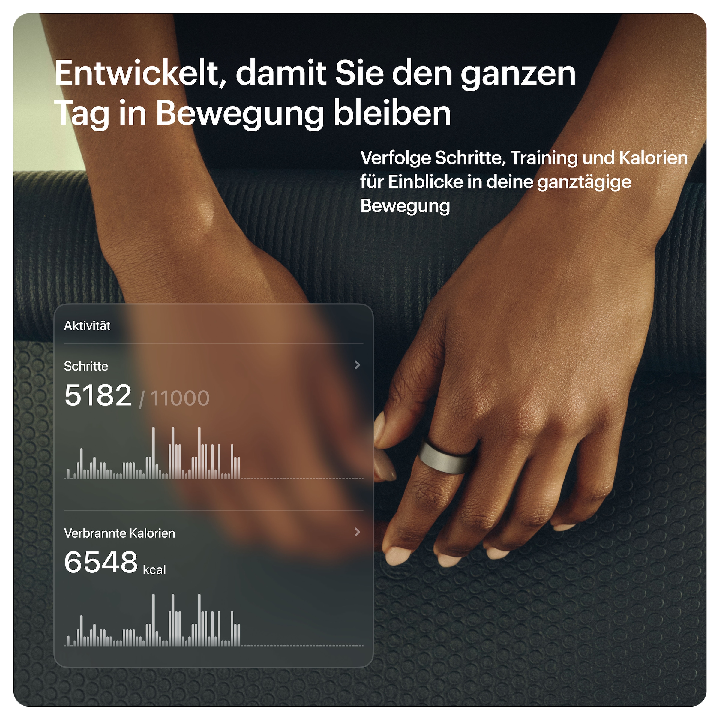 Ultrahuman Activity Tracker »Smartring AIR - Größe 7« Schlaf- und Fitness-Tracker für Frauen und Männer