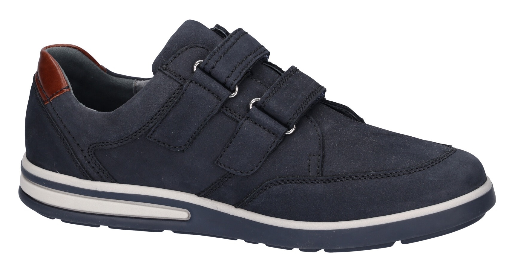 Waldläufer Klettschuh »Klemens«, Slipper, Komfortschuh mit praktischen Klettverschlüssen, K-Weite