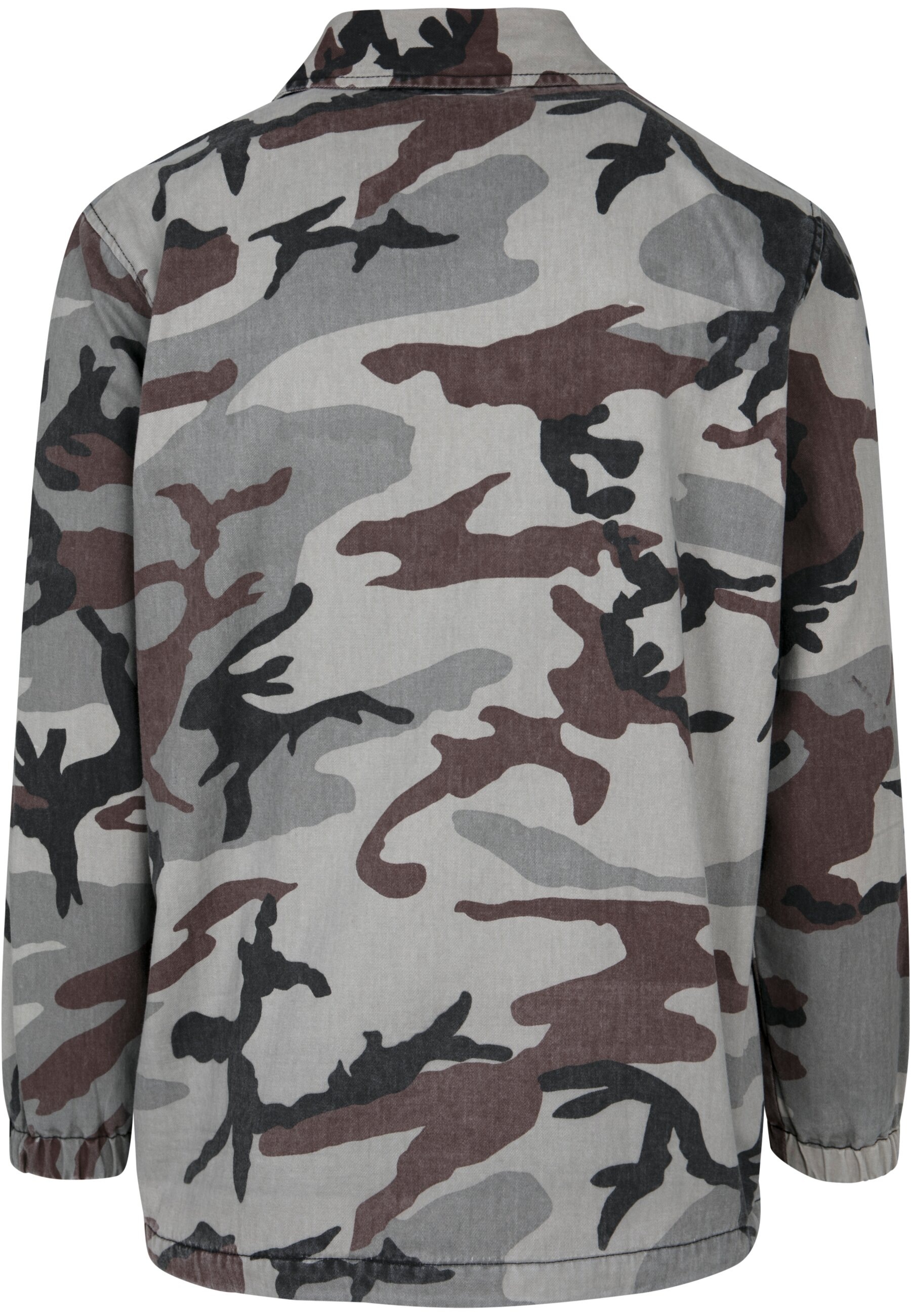 URBAN CLASSICS Allwetterjacke »Urban Classics Herren Camo Cotton Coach Jacket«, (1 St.), ohne Kapuze