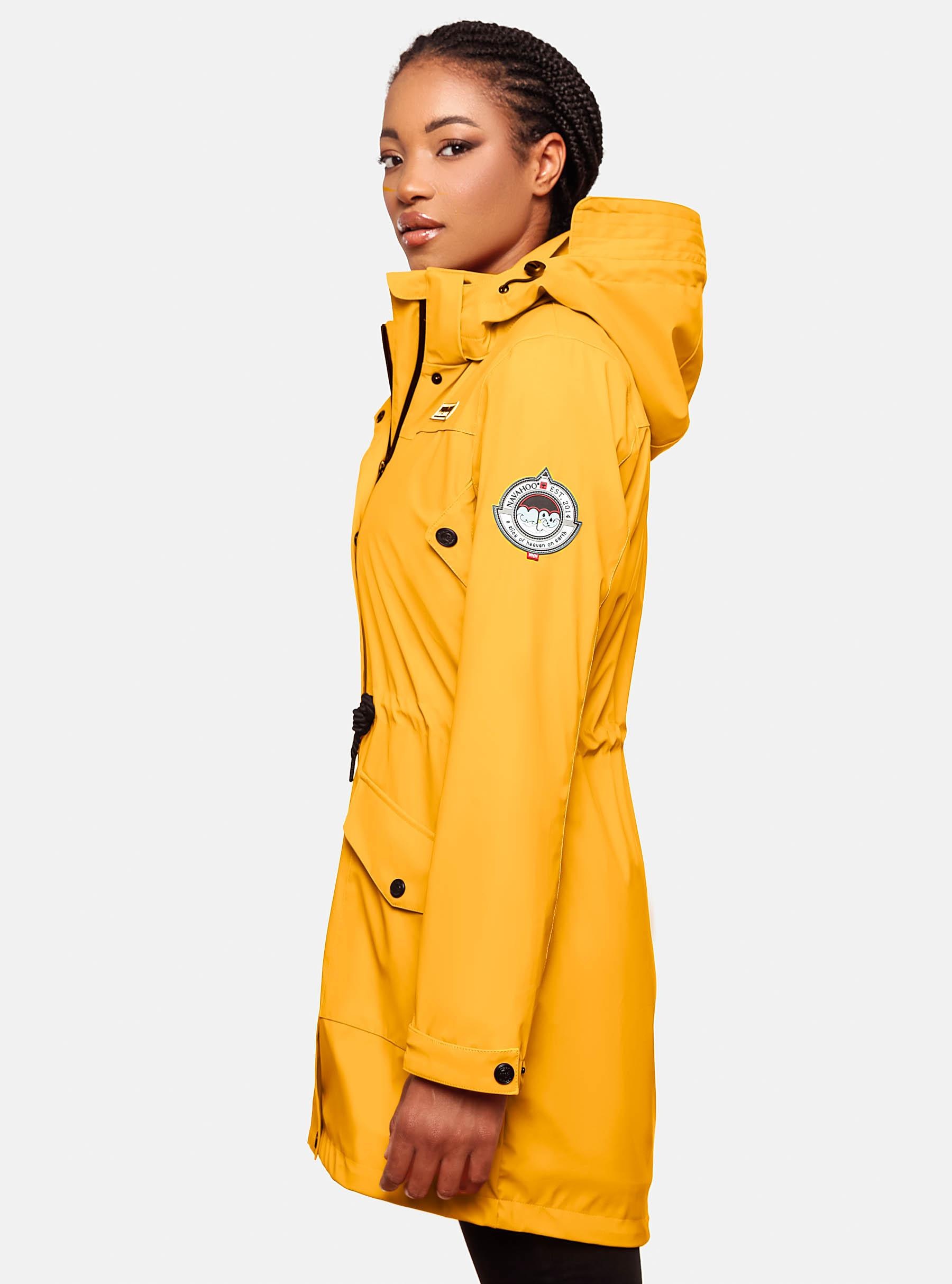 Navahoo Outdoorjacke "Deike", mit Kapuze, modischer Damen Outdoor Regenmant günstig online kaufen