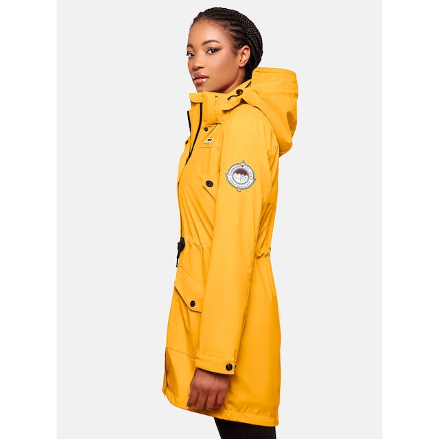 modischer Damen Raten Kapuze, Outdoorjacke Regenmantel auf mit »Deike«, Outdoor Navahoo | BAUR