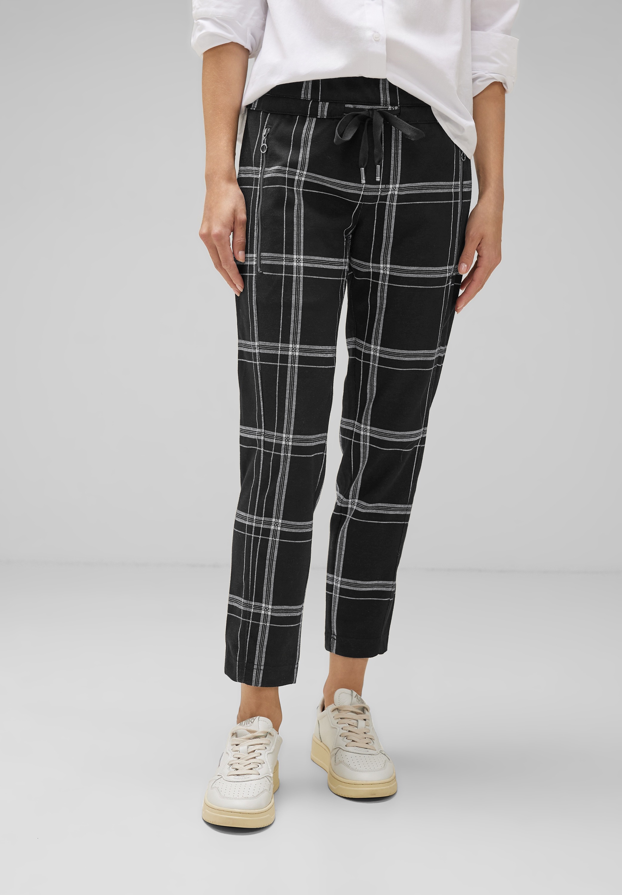 STREET ONE 7/8-Hose, mit Karo-Muster
