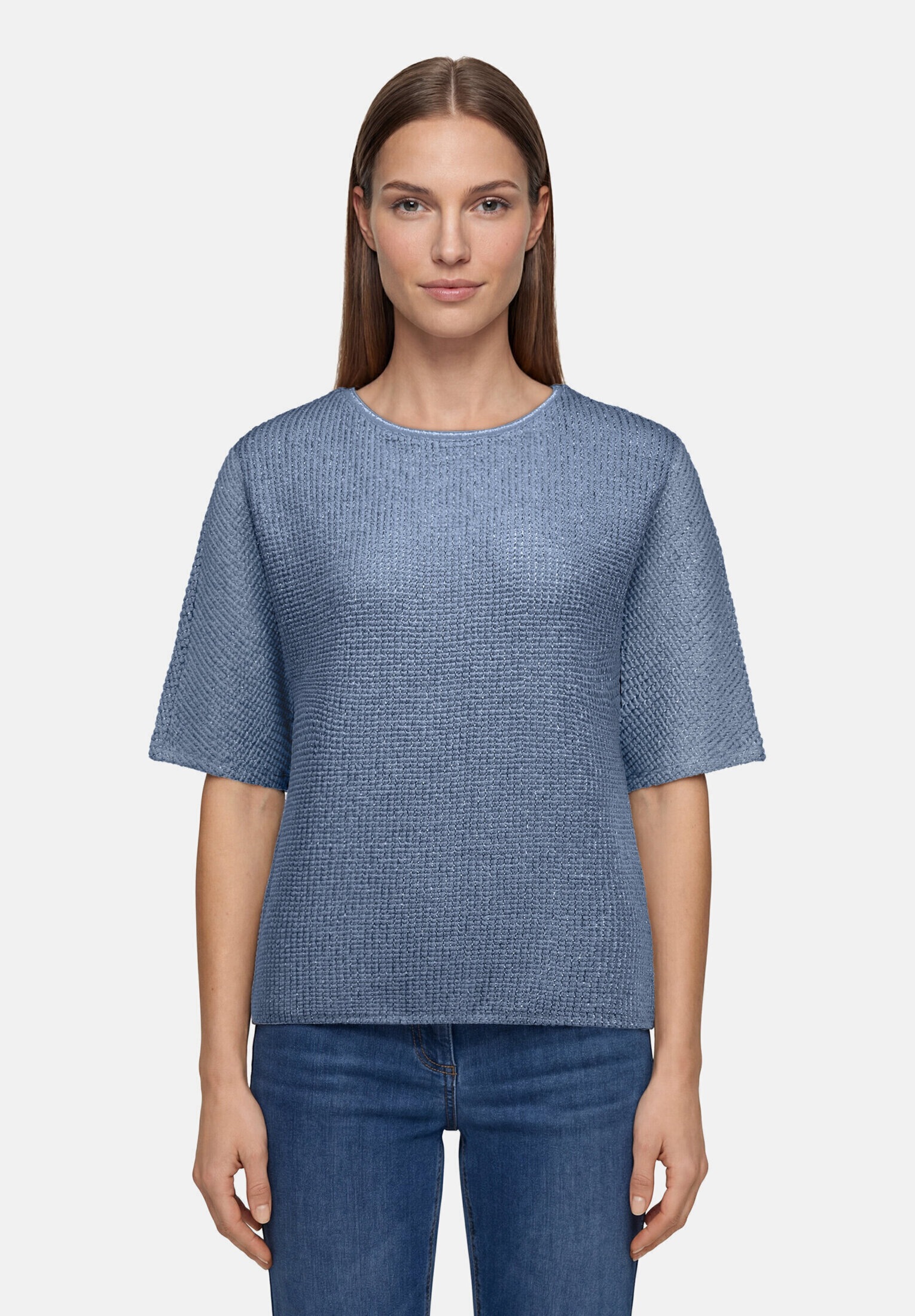 Betty Barclay Kurzarmshirt »Damen mit Struktur« 1