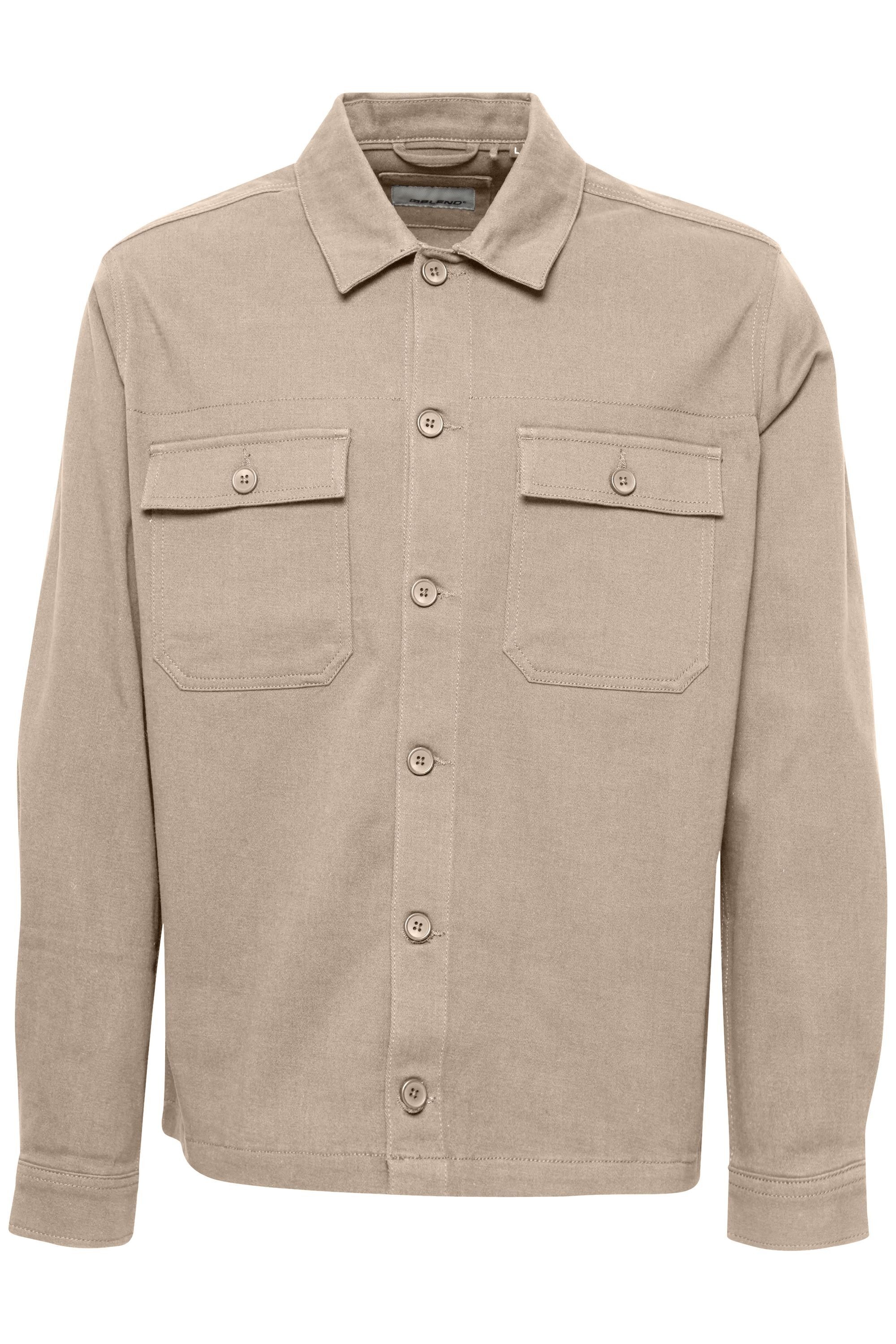 Blend Hemdjacke "BHOvershirt" ohne Kapuze Klassische Übergangsjacke günstig online kaufen
