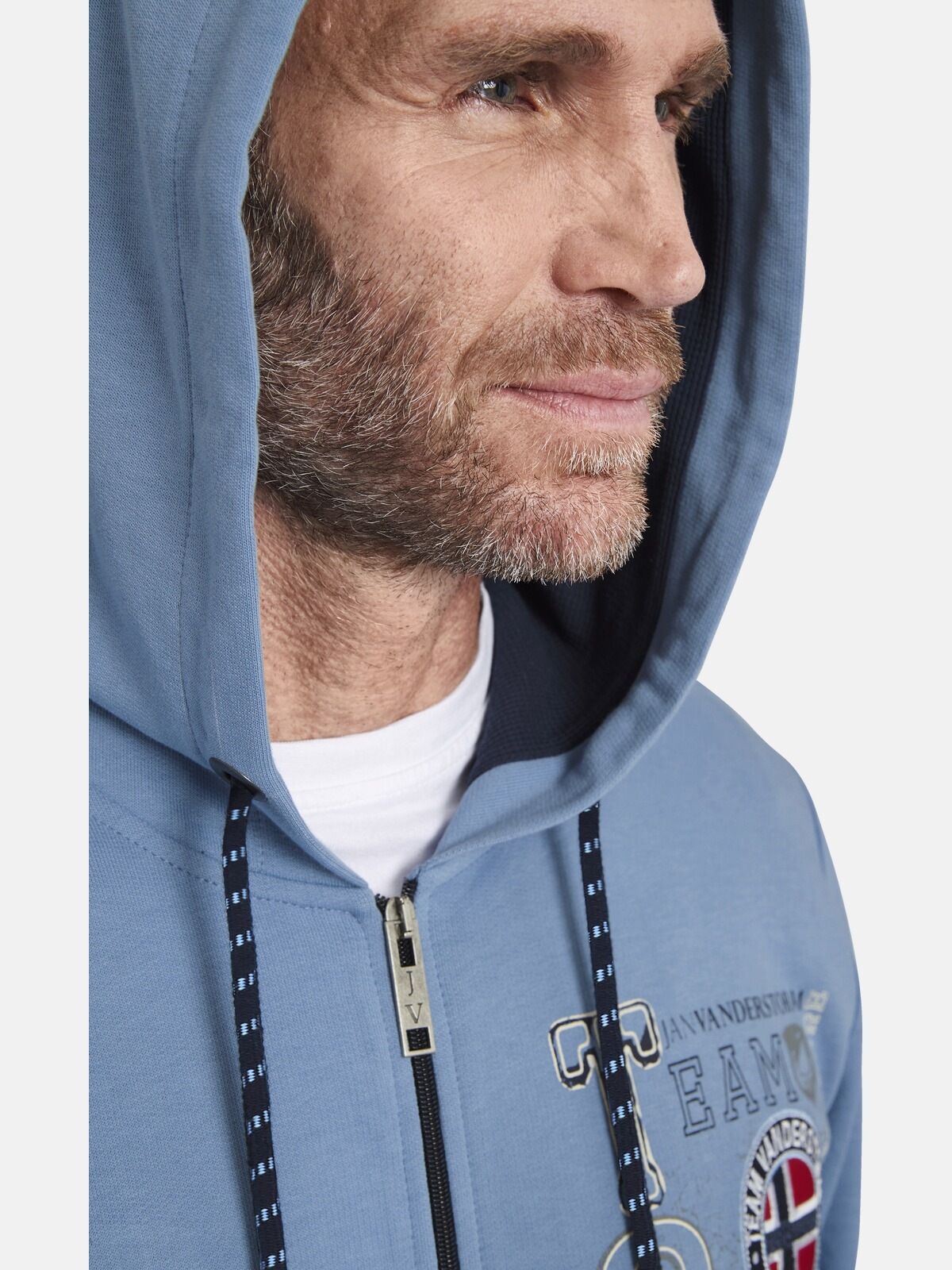 Jan Vanderstorm Kapuzensweatjacke »Sweatjacke HOLVAST«