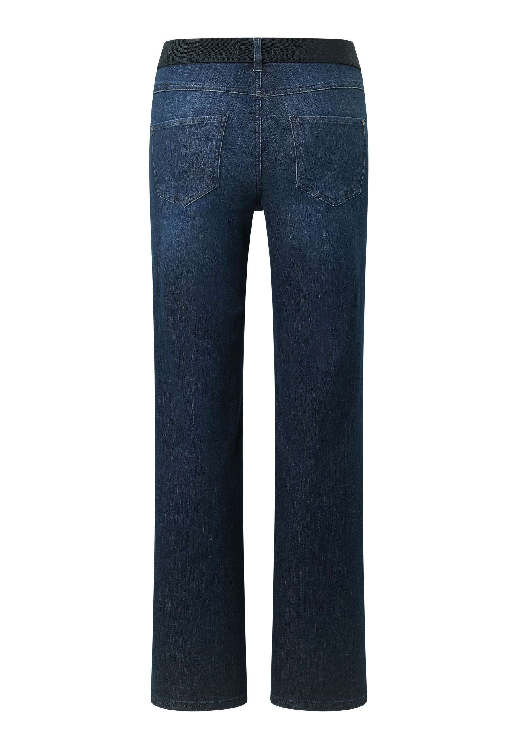 ANGELS 5-Pocket-Jeans »L. SPORTY« weite Passform, mit Gürtelschlaufen, 1-Knopf-Form