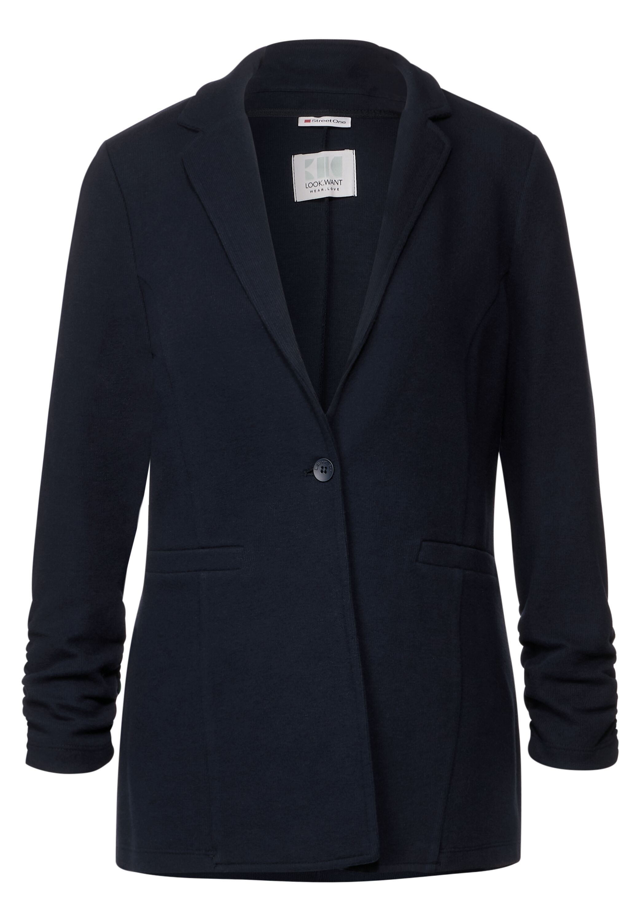 STREET ONE Longblazer, mit Knopf Details