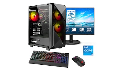 Gaming-PC-Komplettsystem »Striker SET02404«, (PCIe SSD Gen4)