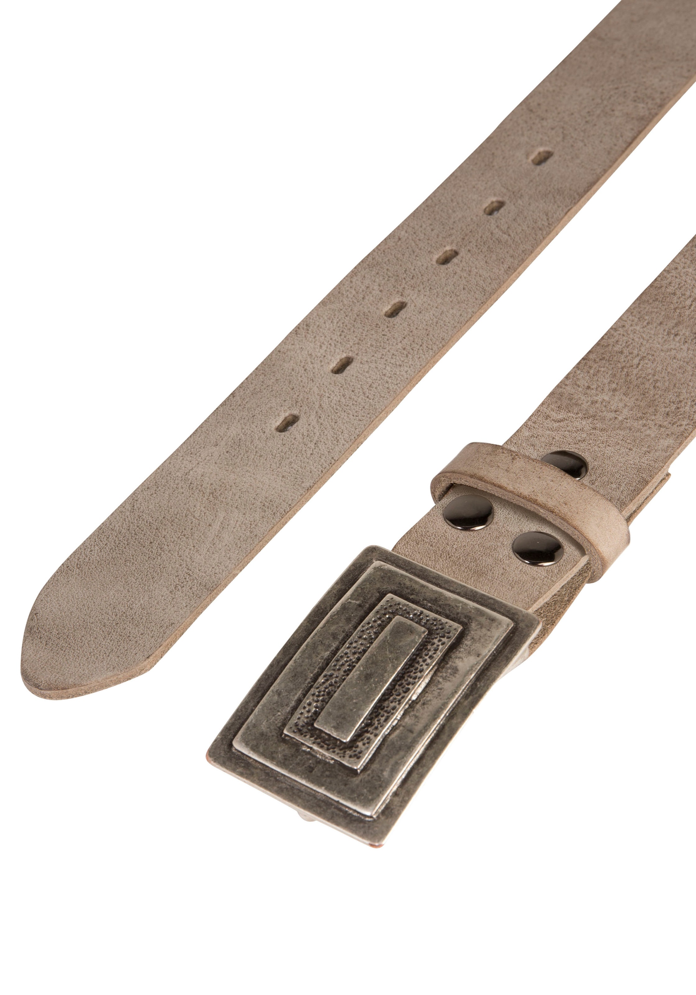 Rettungsring Gürtel Ledergürtel mit austauschbarer Schließe "Rechteck Einge günstig online kaufen